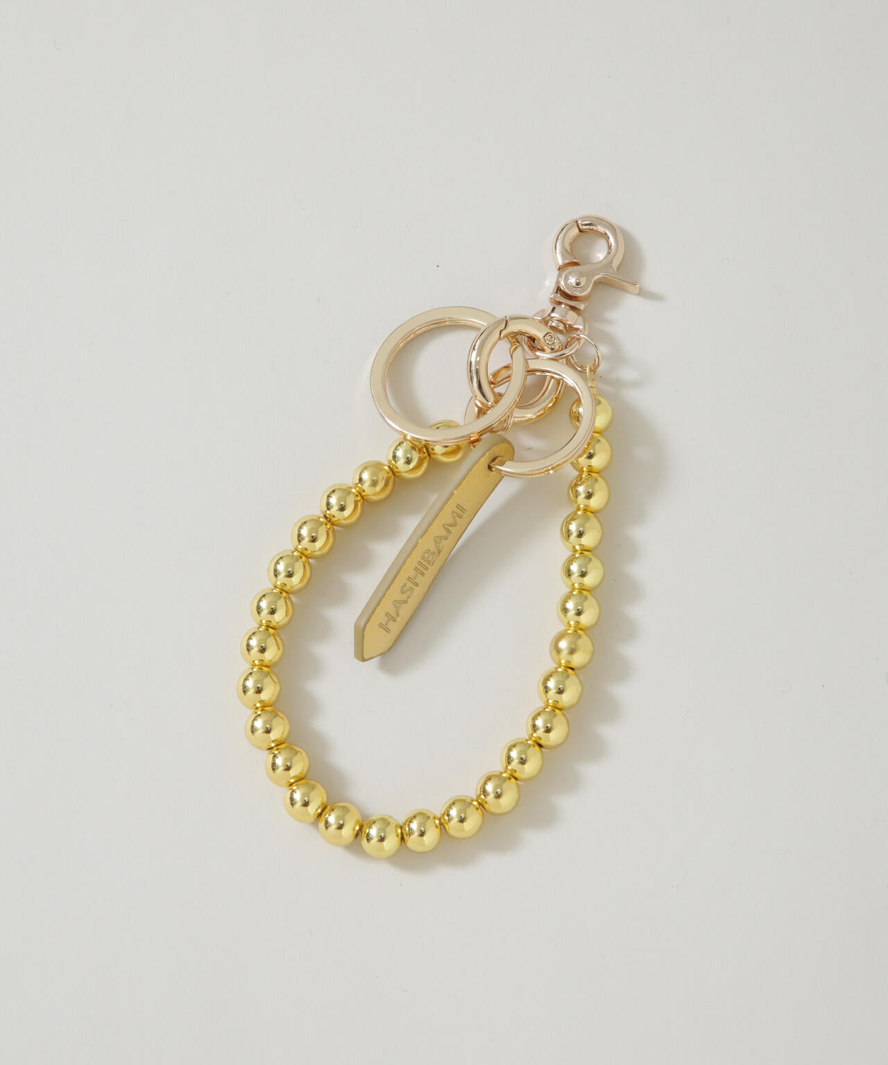 HASHIBAMI/ヘマタイト 丸玉 スマホハンドストラップ