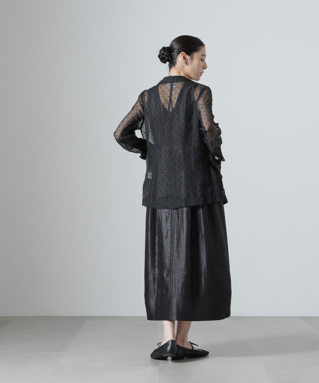 troisiemechaco/SHEER CUT JACQUARD ジャケット 6716216007