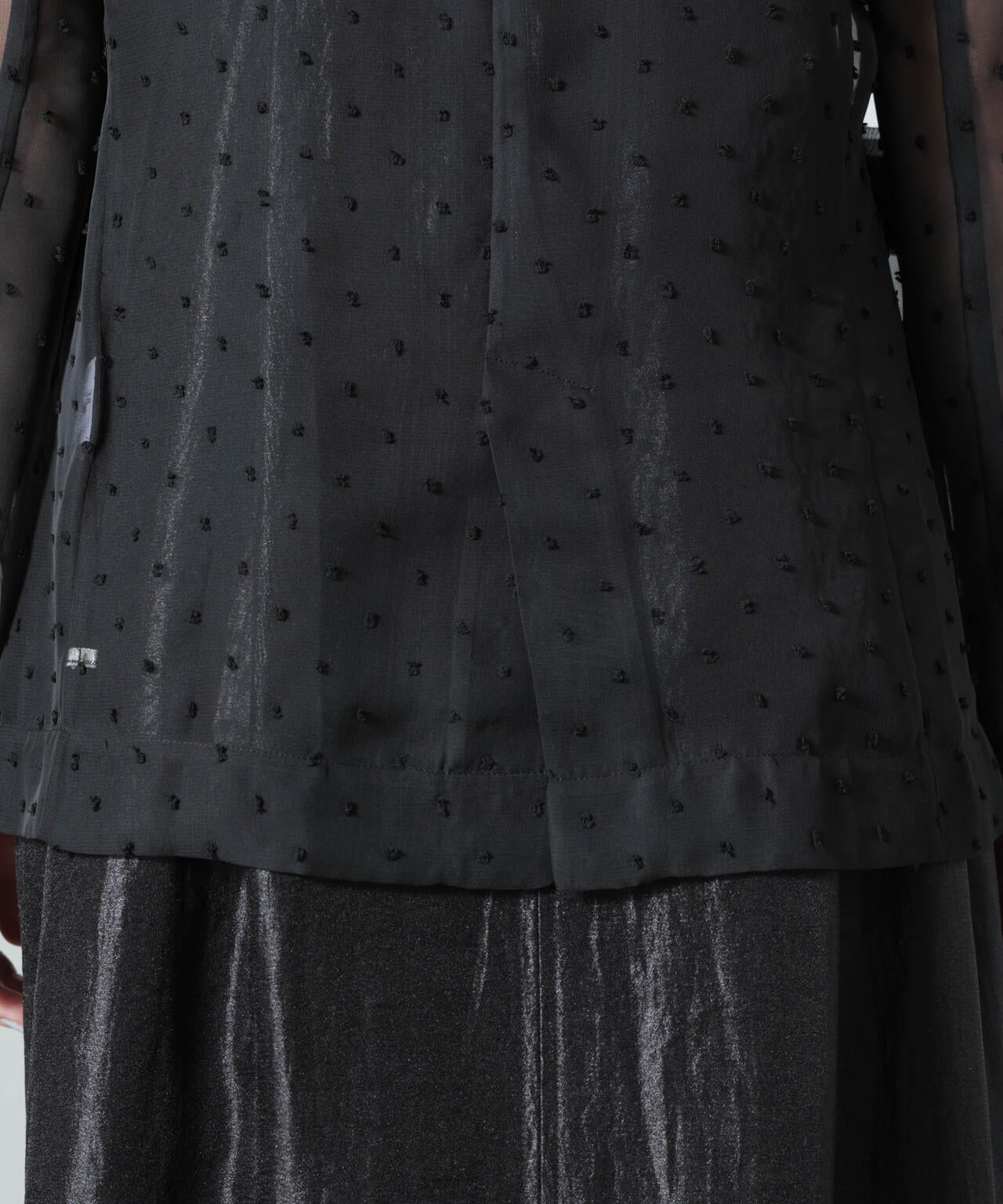 troisiemechaco/SHEER CUT JACQUARD ジャケット 6716216007