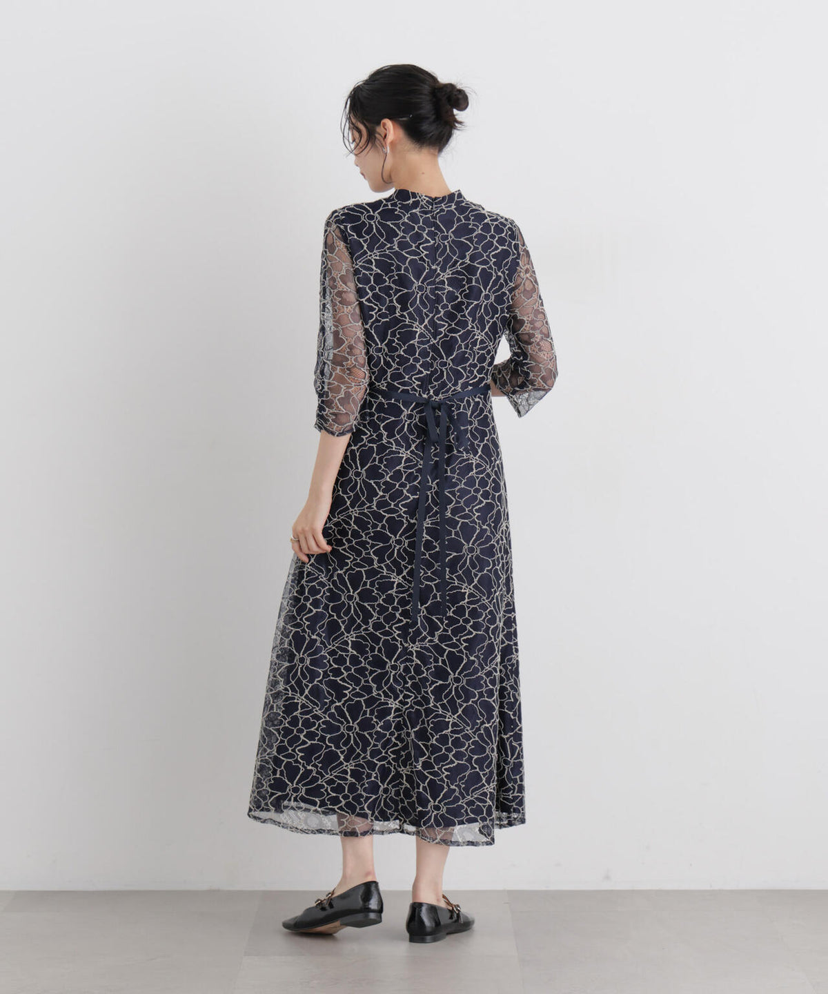 kaene/コードレースチョーカーネックドレス 6716219038