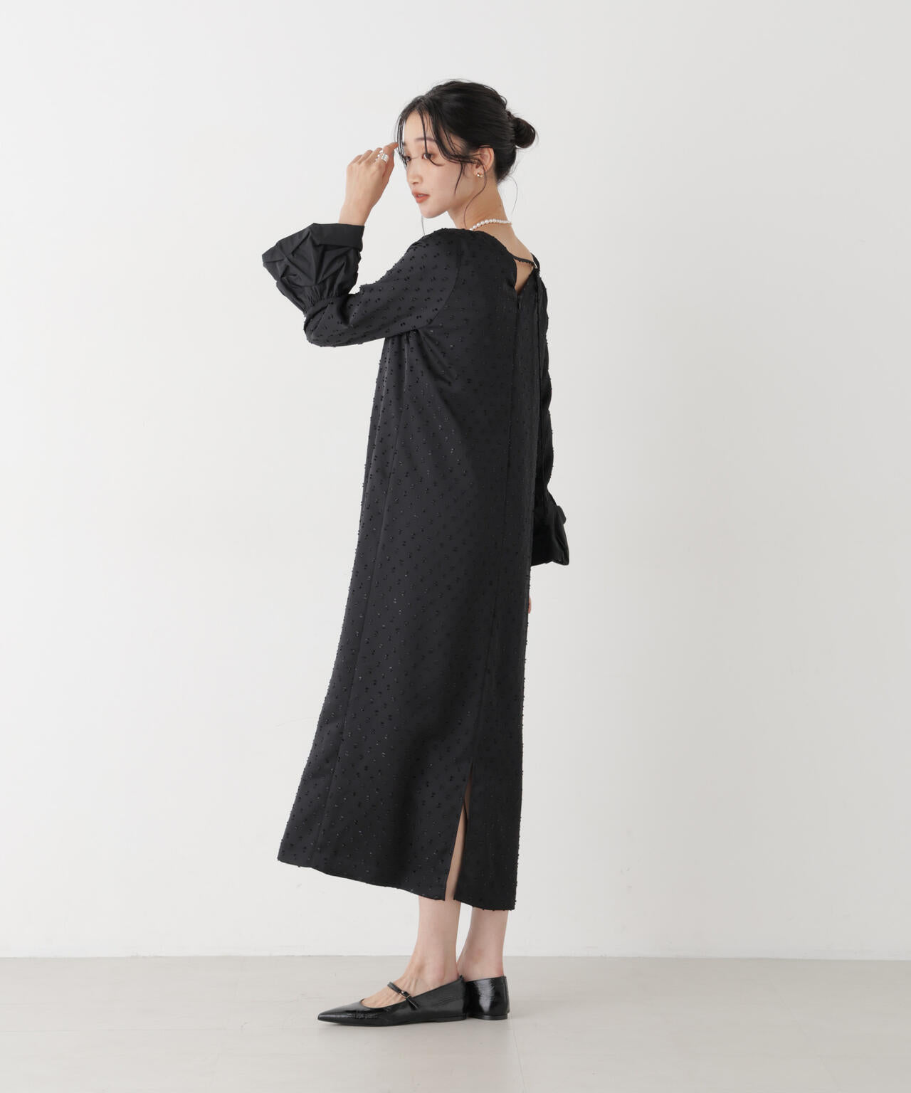 kaene/スモックカフスドビードレス 6716219039