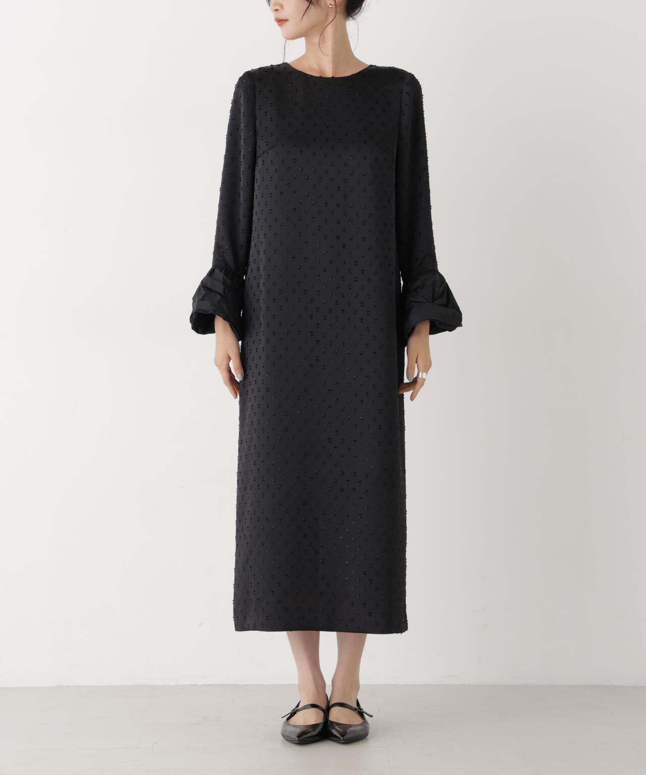 kaene/スモックカフスドビードレス 6716219039