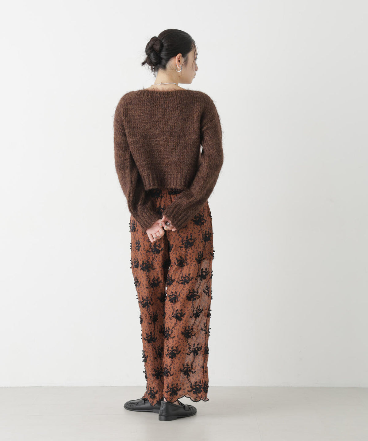 TRICOTS JEAN MARC/ボートネックショートプルオーバー 6716222002