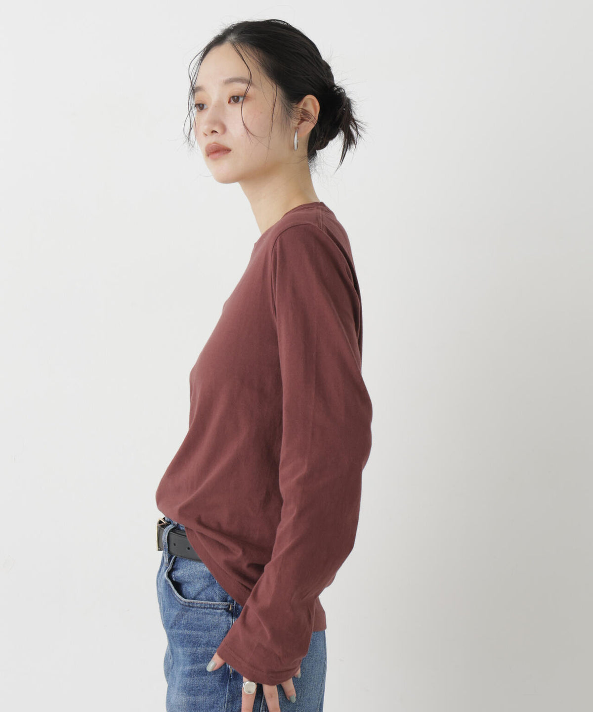 Hanes/2P Japan Fit for HER ロングスリーブT 6716223002