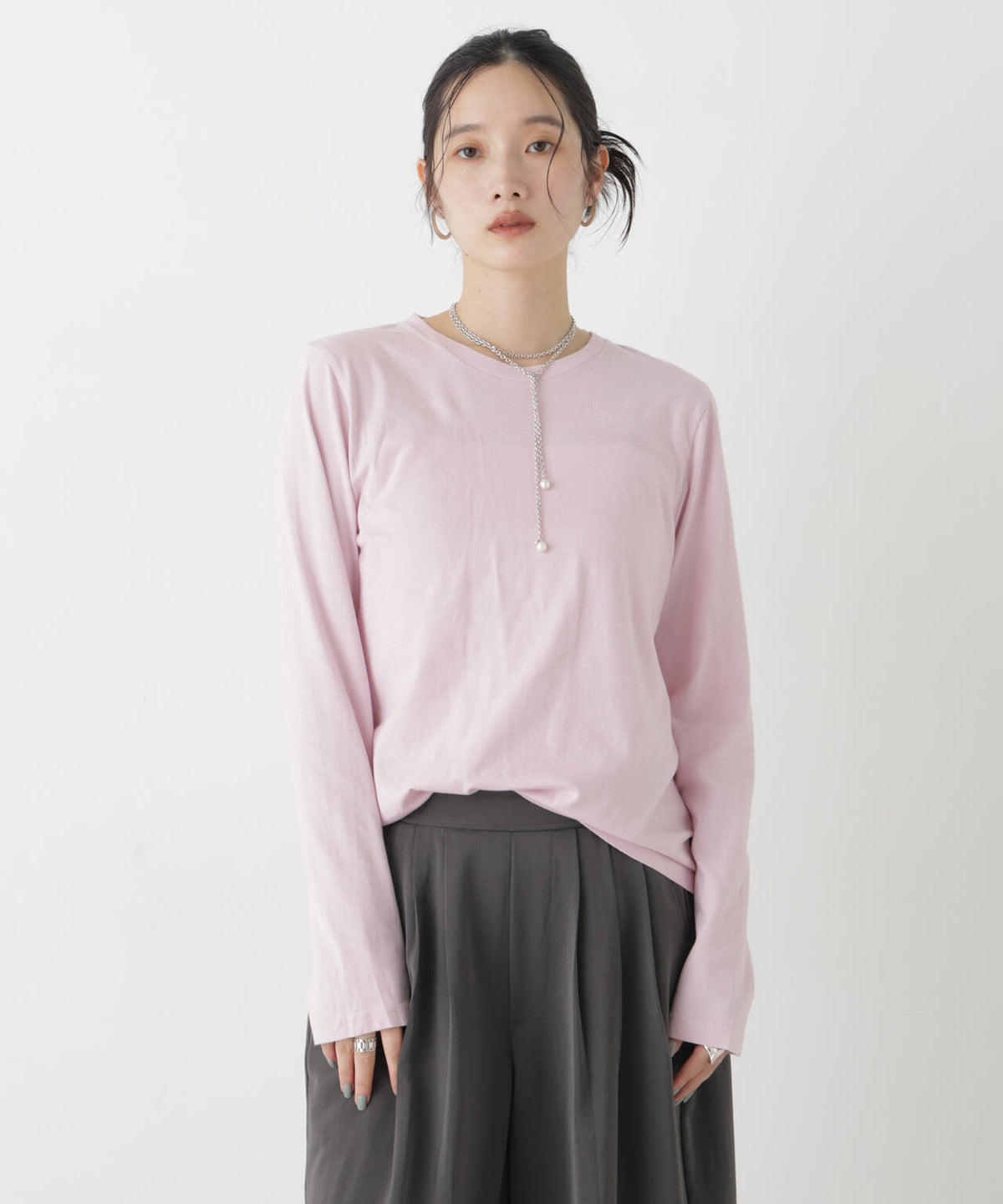 Hanes/2P Japan Fit for HER ロングスリーブT 6716223002