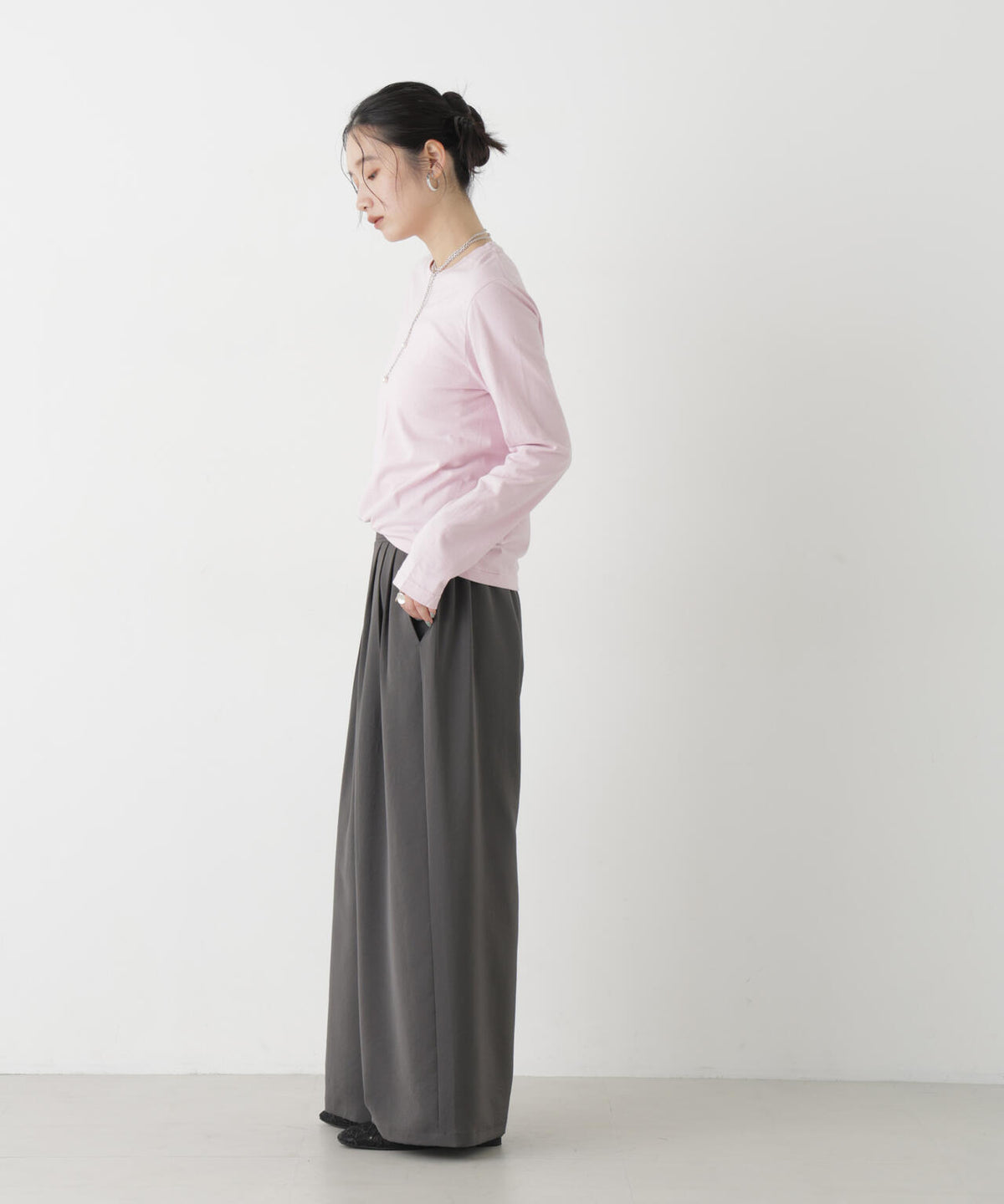 Hanes/2P Japan Fit for HER ロングスリーブT 6716223002