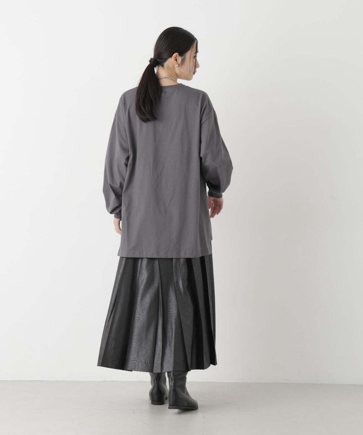 Hanes/1P BEEFY-T for HER ロングスリーブミドルT 6716223003