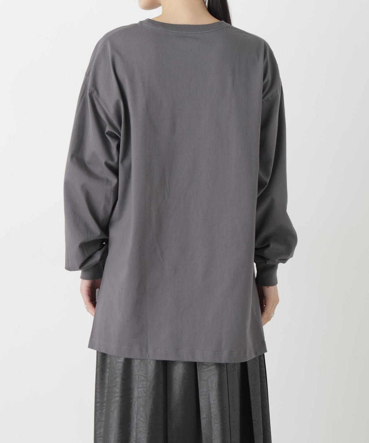 Hanes/1P BEEFY-T for HER ロングスリーブミドルT 6716223003