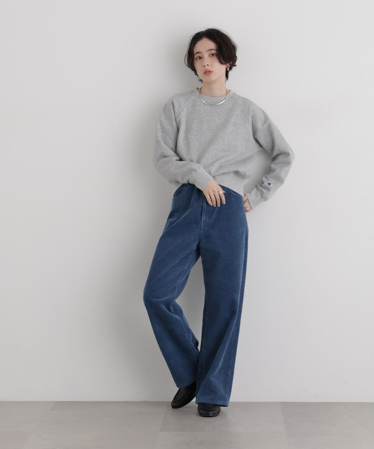 Champion/RAGLAN SLEEVE SWEATSHIRT 6716223004