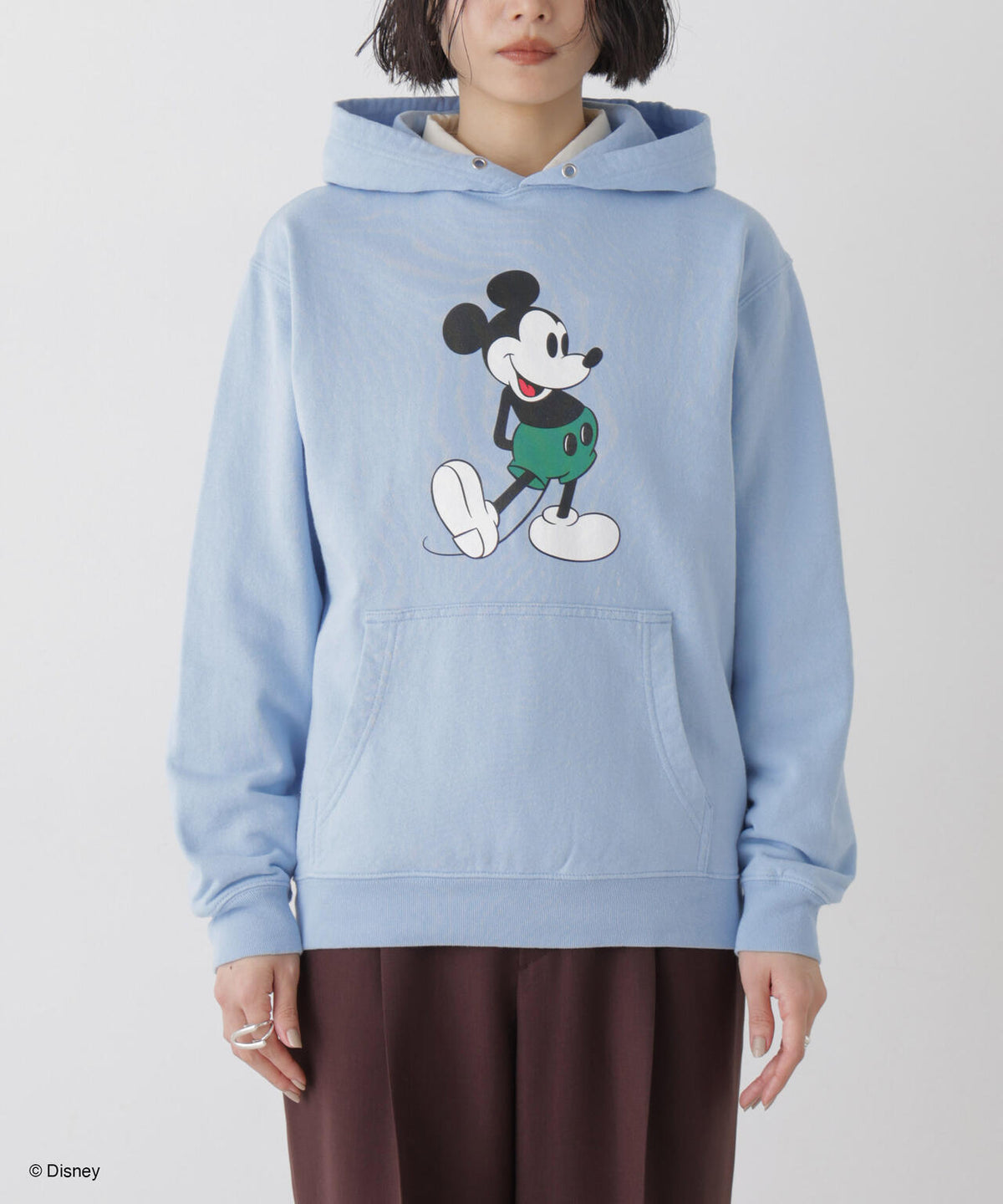 GOOD ROCK SPEED/ MICKEY / Hoodie Lt.Blue 6716223036