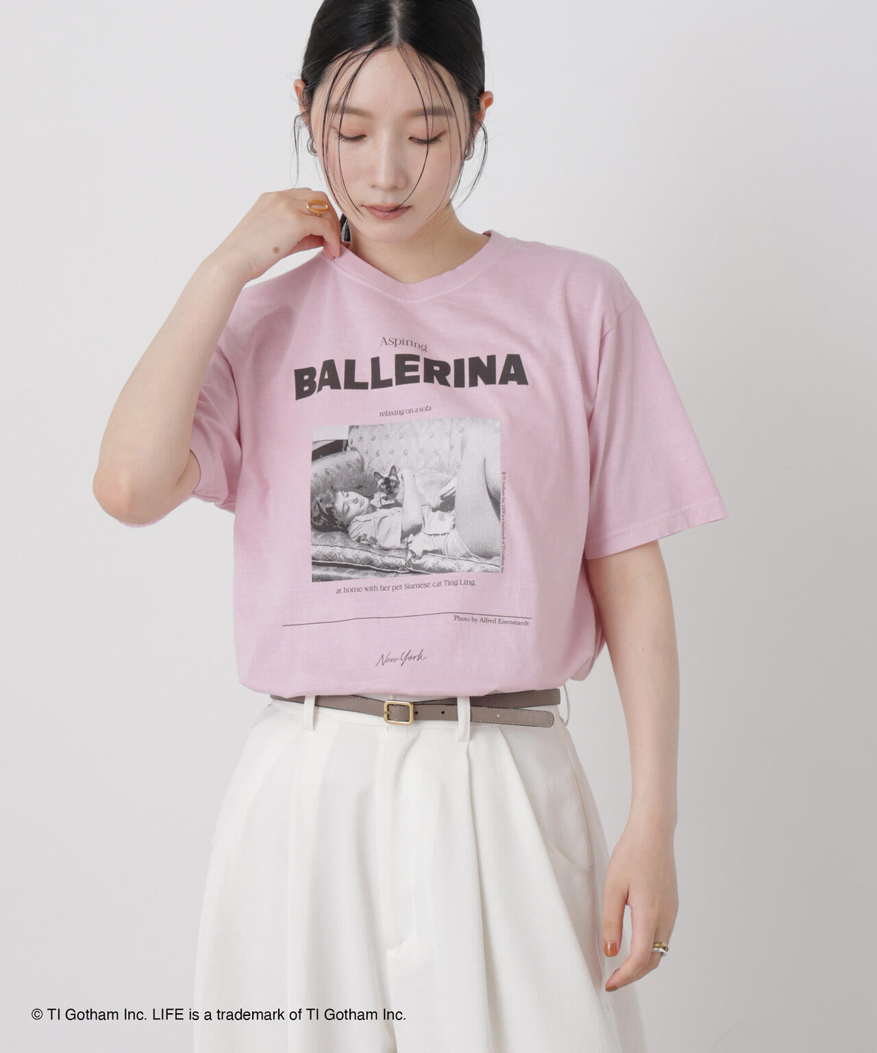 GOOD ROCK SPEED/LIFE PICTURE COLLECTION Tshirts Pink 6716224002