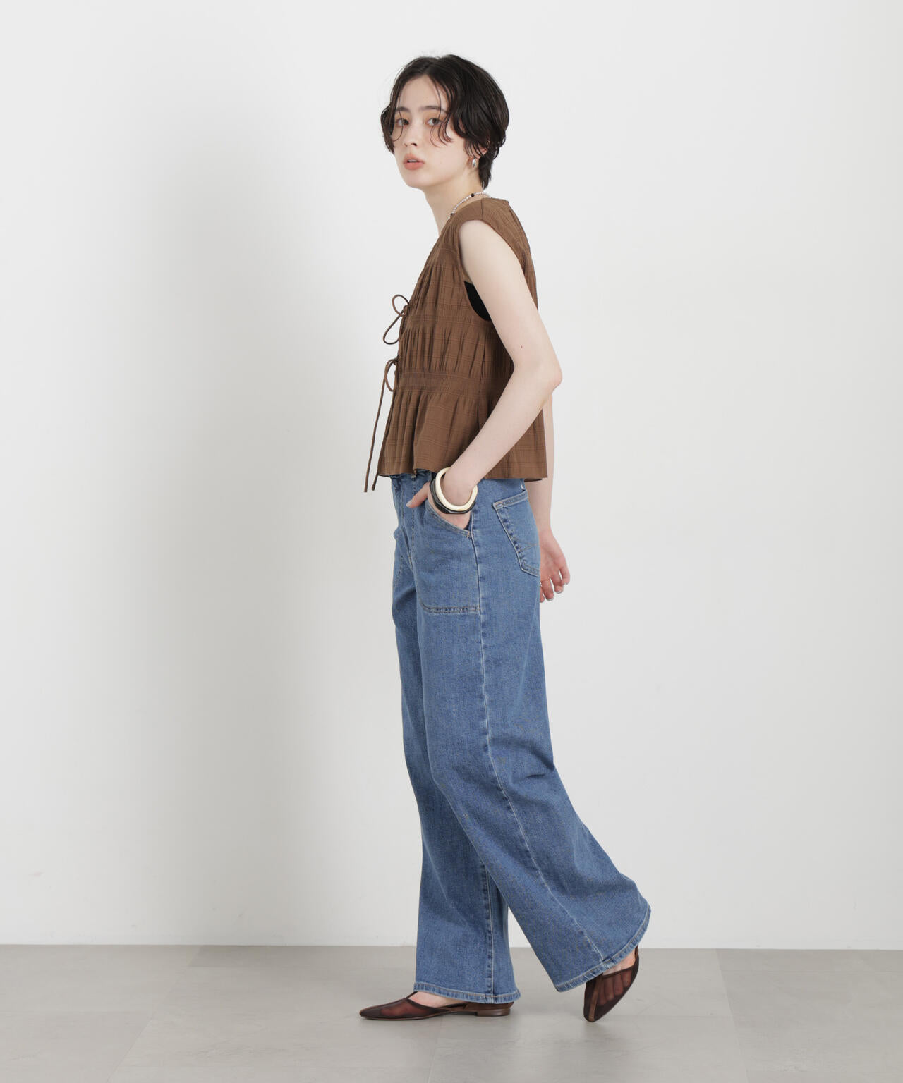 SOMETHING/LISA LACE UP WIDE 6716227039