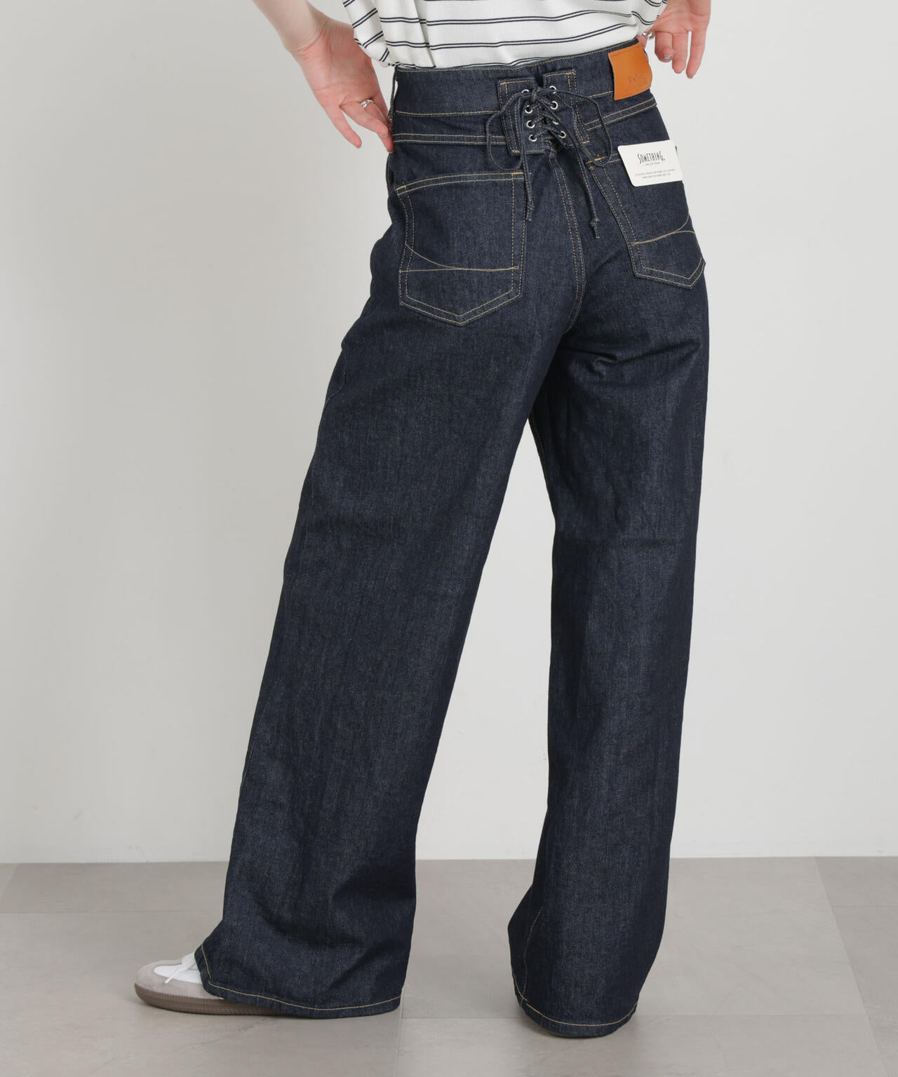 SOMETHING/LISA LACE UP WIDE 6716227039