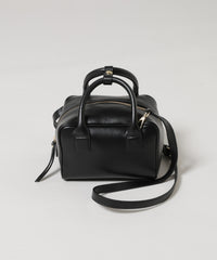 GIORGIA MILANI/レザーミニボストンバッグ