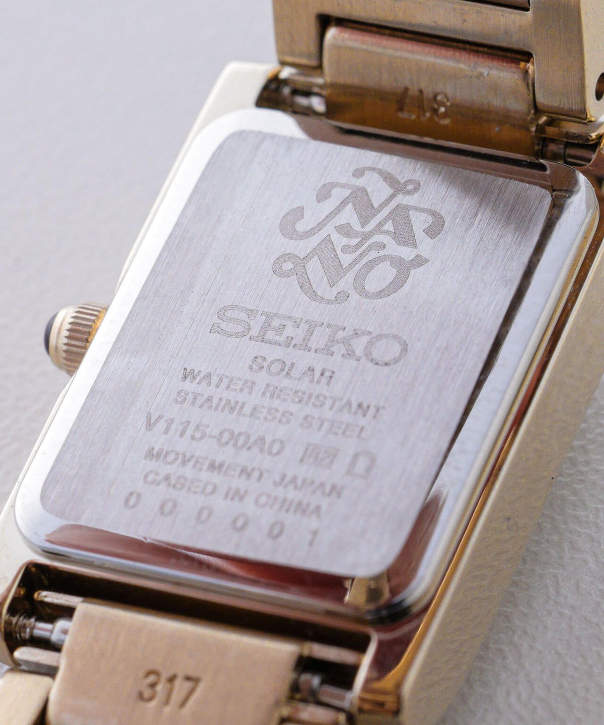 SEIKO/セイコー コラボレーション ソーラーメタル ゴールド 6716237014