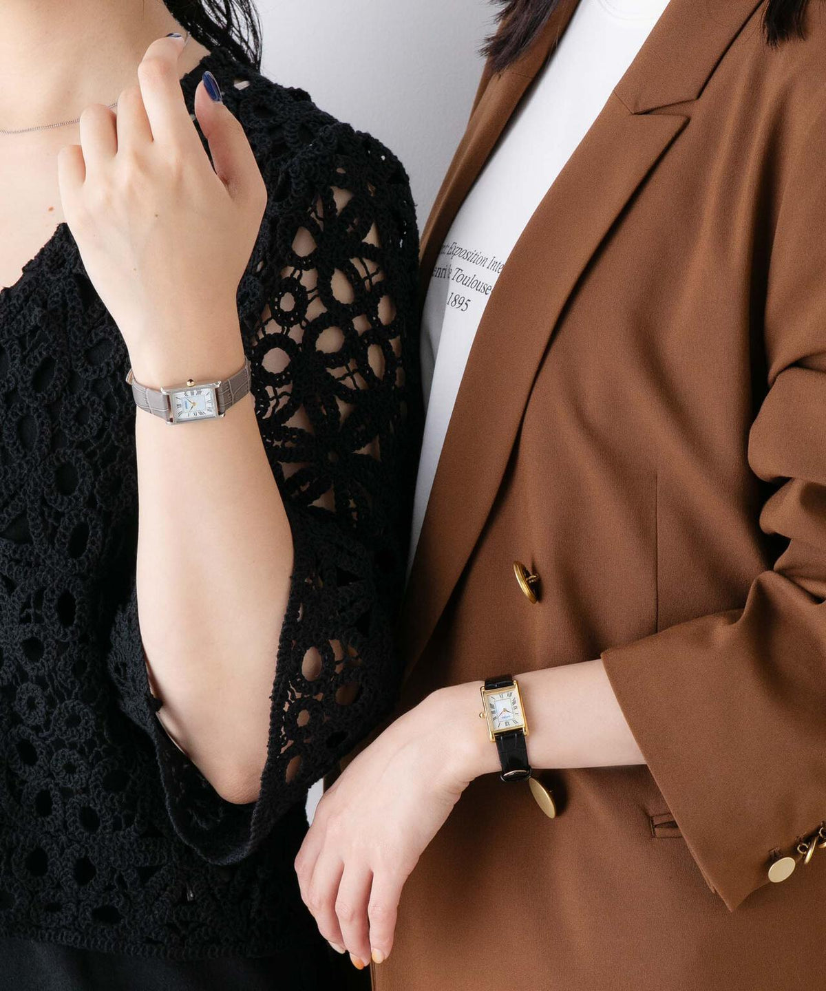 SEIKO/セイコー コラボレーション スクエア シルバー×グレー 6716237021