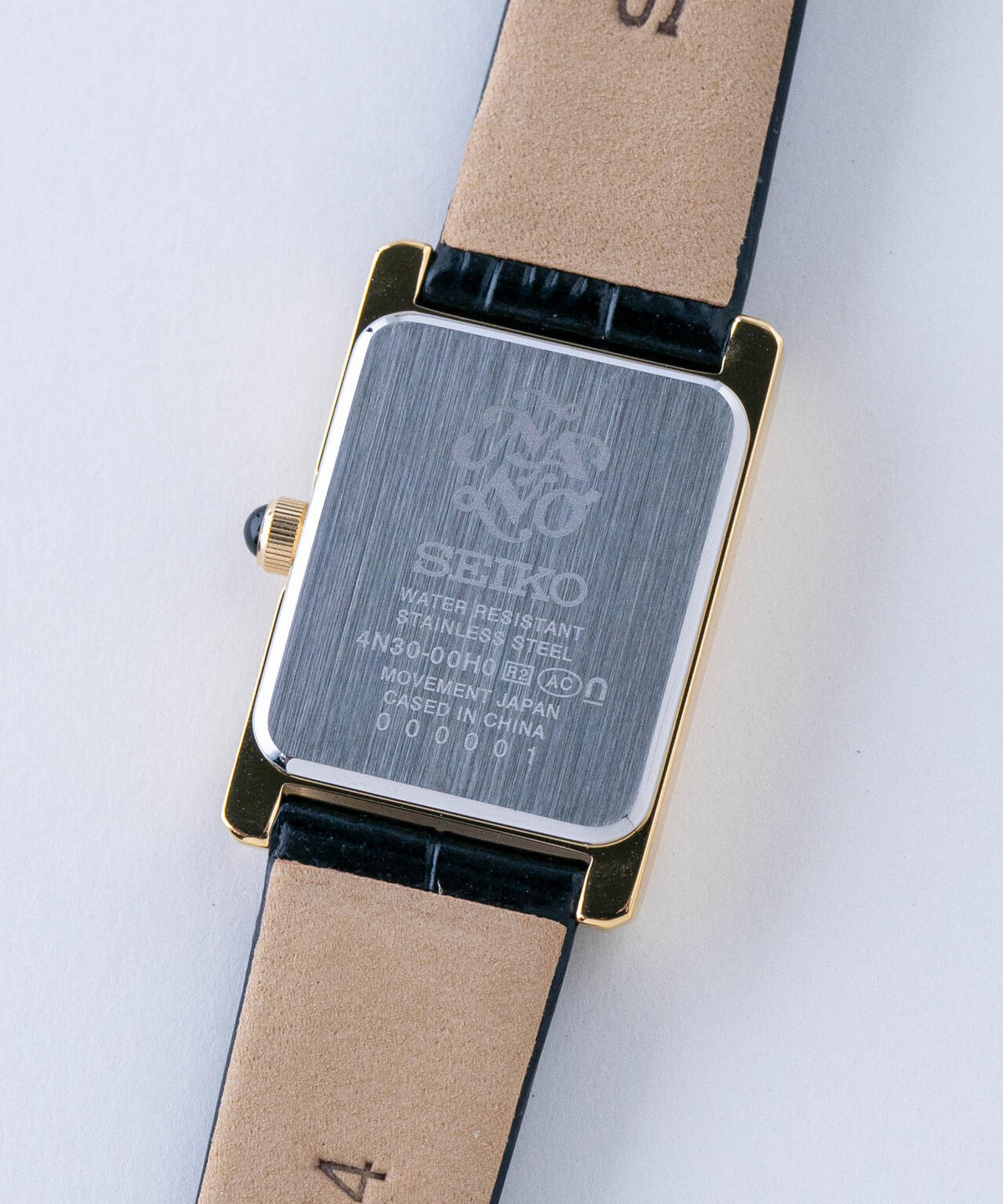 SEIKO/セイコー コラボレーション スクエア ゴールド×ブラック 6716237022