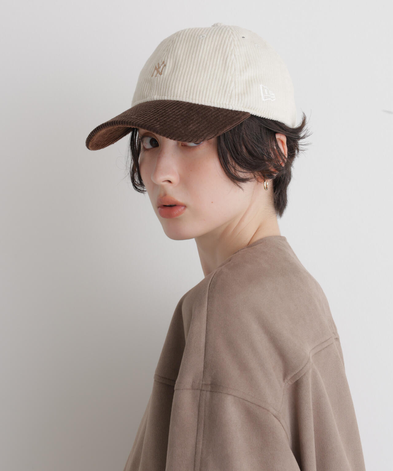 NEW ERA(R)/別注 CC NEYYAN MINILOGO corduroy 6716239001