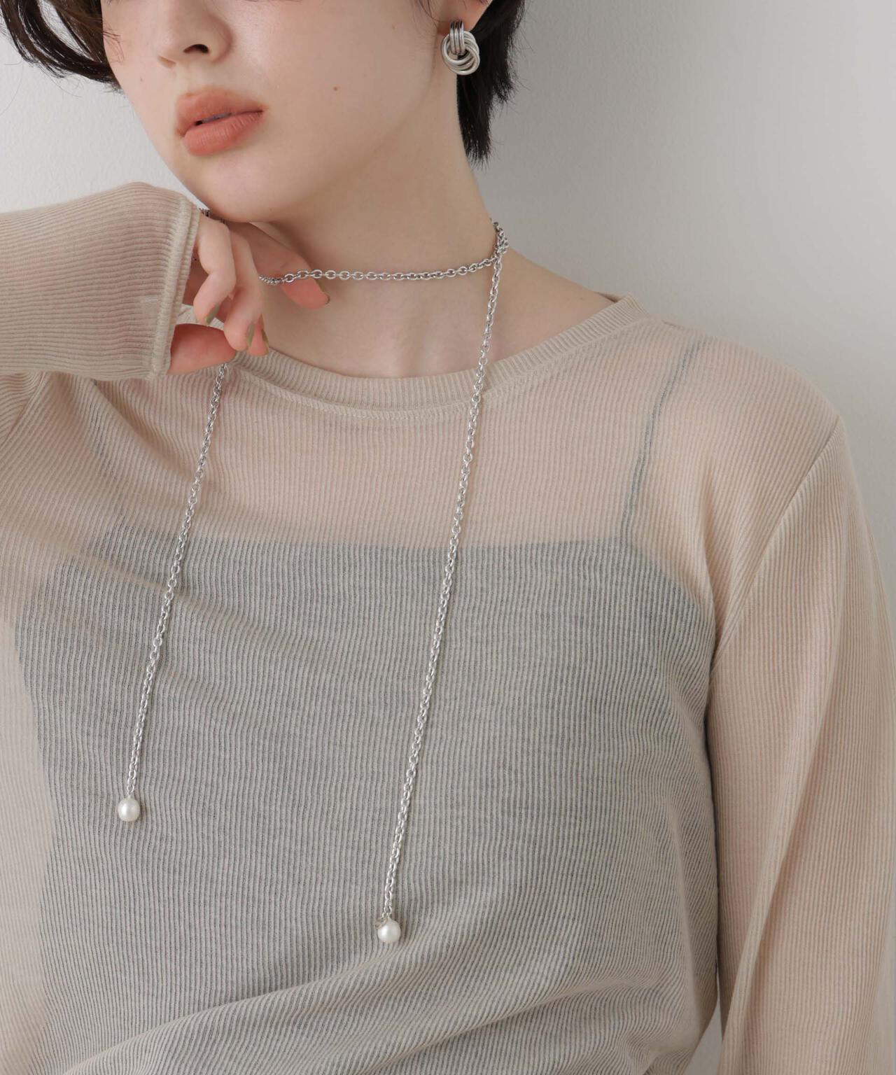 PHILIPPE AUDIBERT/Stow long necklace chain