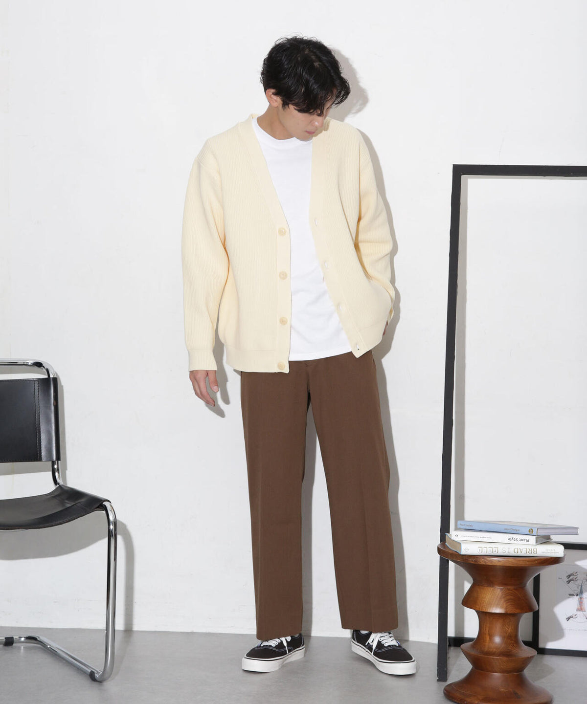 ウォッシャブルワイドカーディガン 6723222211