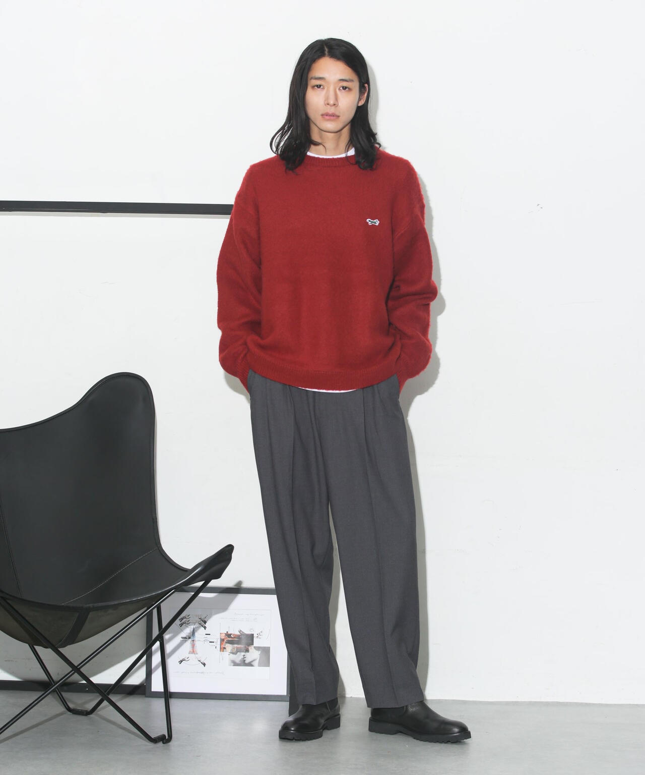 ｢Penney's別注｣モヘヤタッチクルーネック 6723222228
