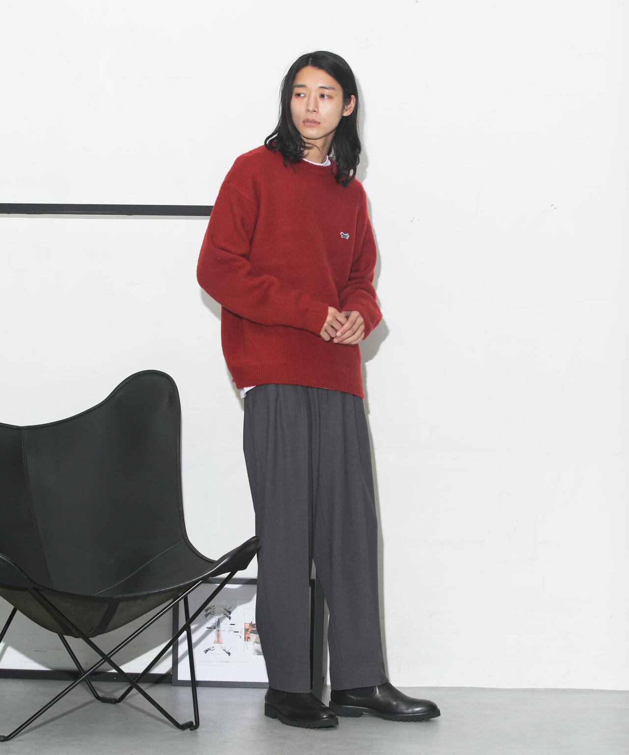 ｢Penney's別注｣モヘヤタッチクルーネック 6723222228