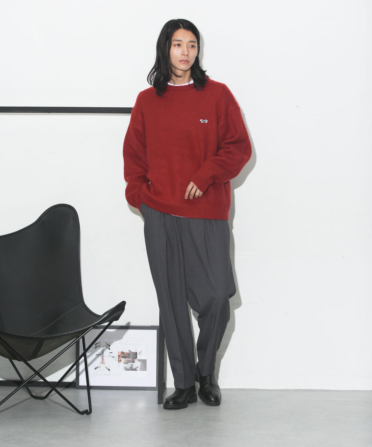 ｢Penney's別注｣モヘヤタッチクルーネック 6723222228