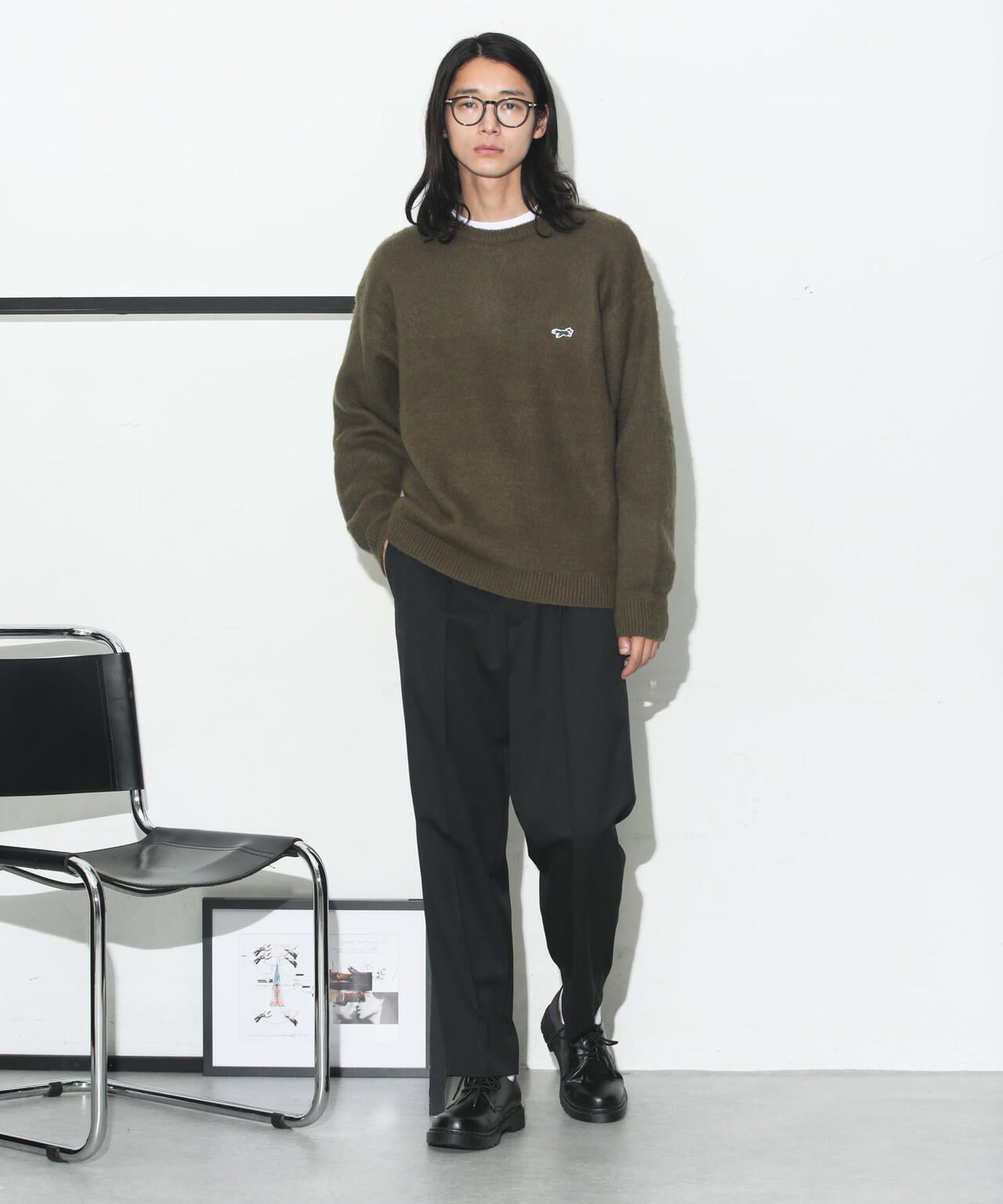 ｢Penney's別注｣モヘヤタッチクルーネック 6723222228