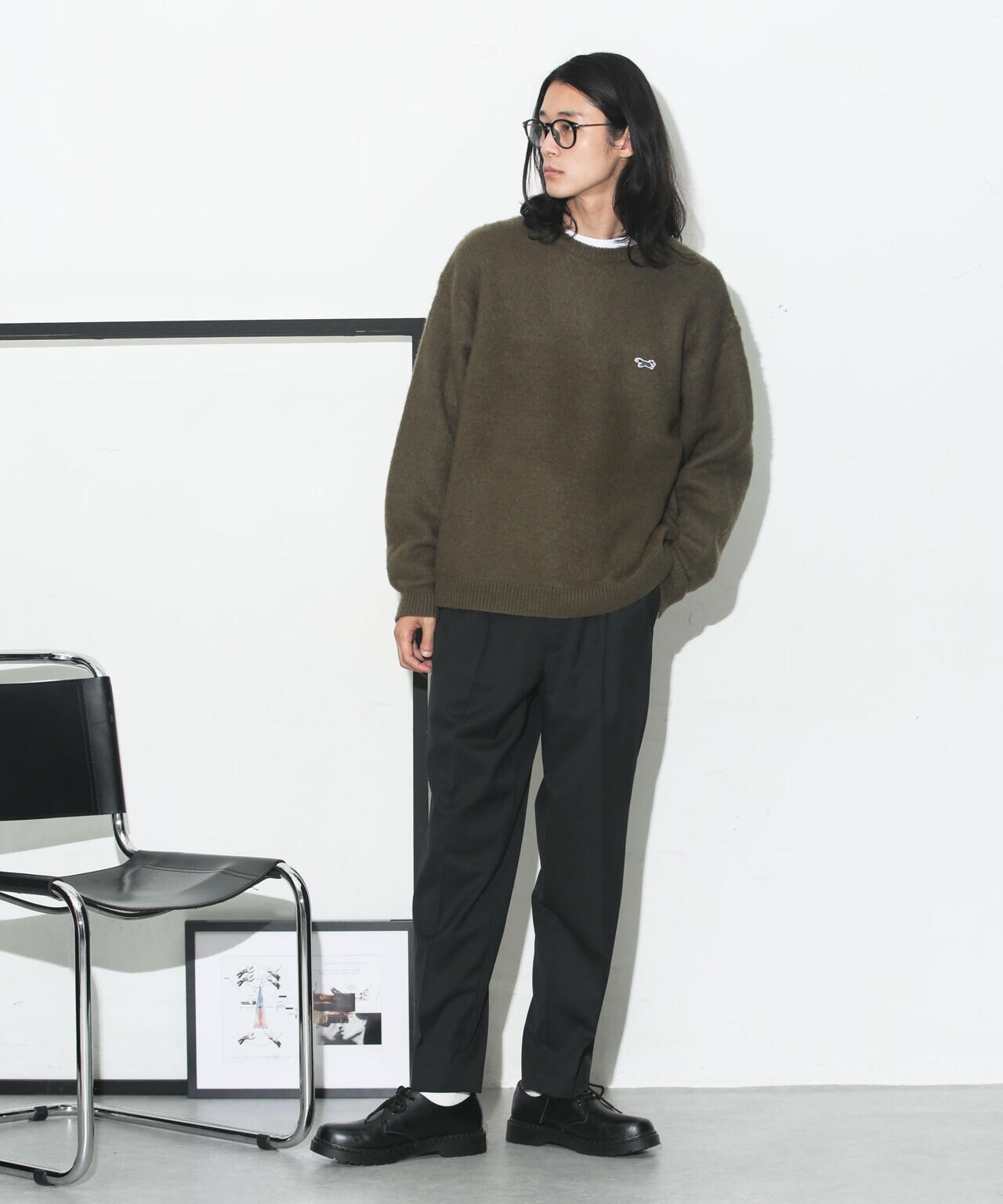 ｢Penney's別注｣モヘヤタッチクルーネック 6723222228