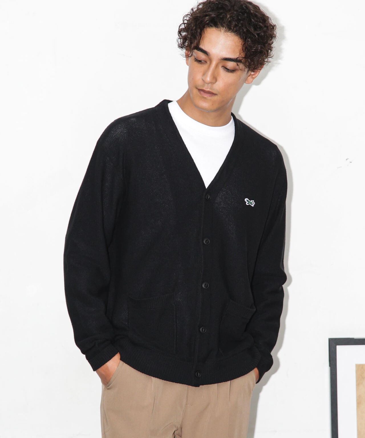 ｢Penney’s別注｣12GGワンポイントガーターカーディガン 6723222230