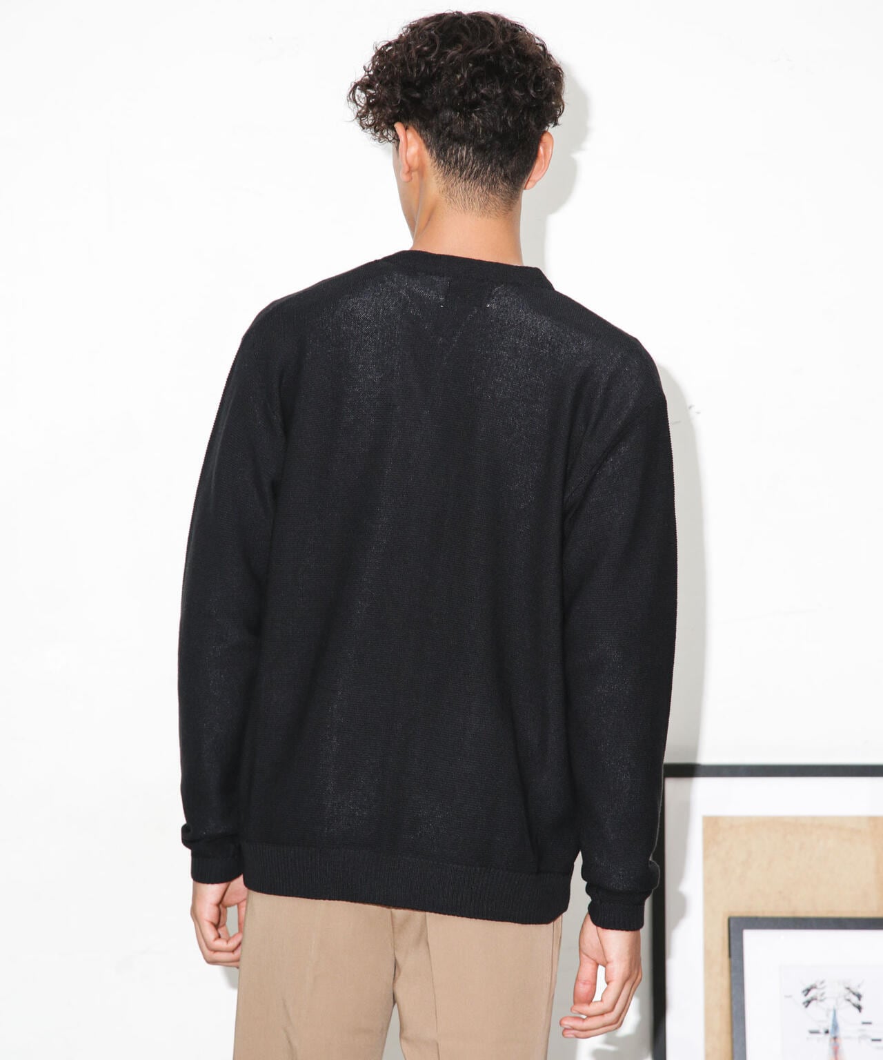 ｢Penney’s別注｣12GGワンポイントガーターカーディガン 6723222230