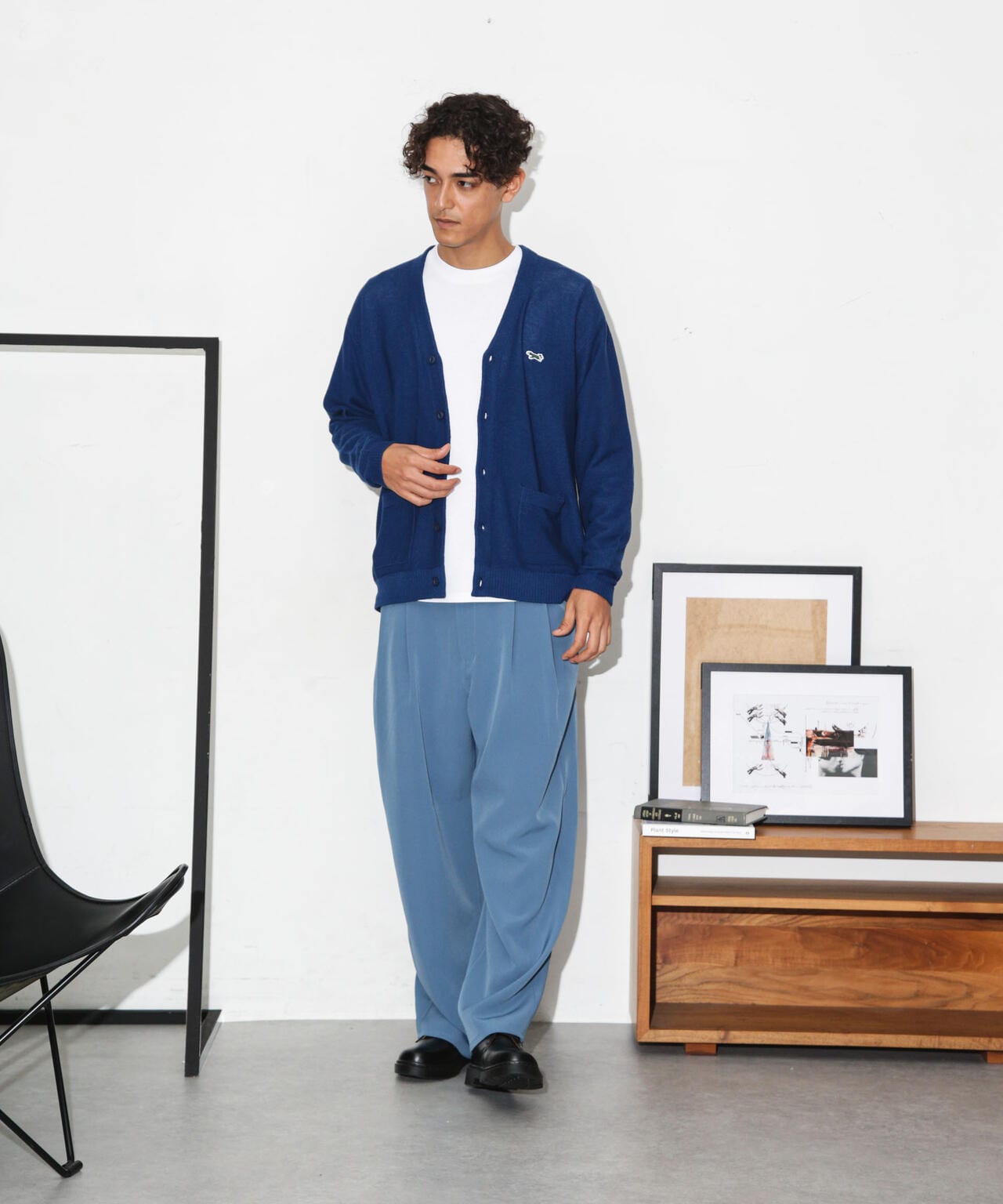 ｢Penney’s別注｣12GGワンポイントガーターカーディガン 6723222230