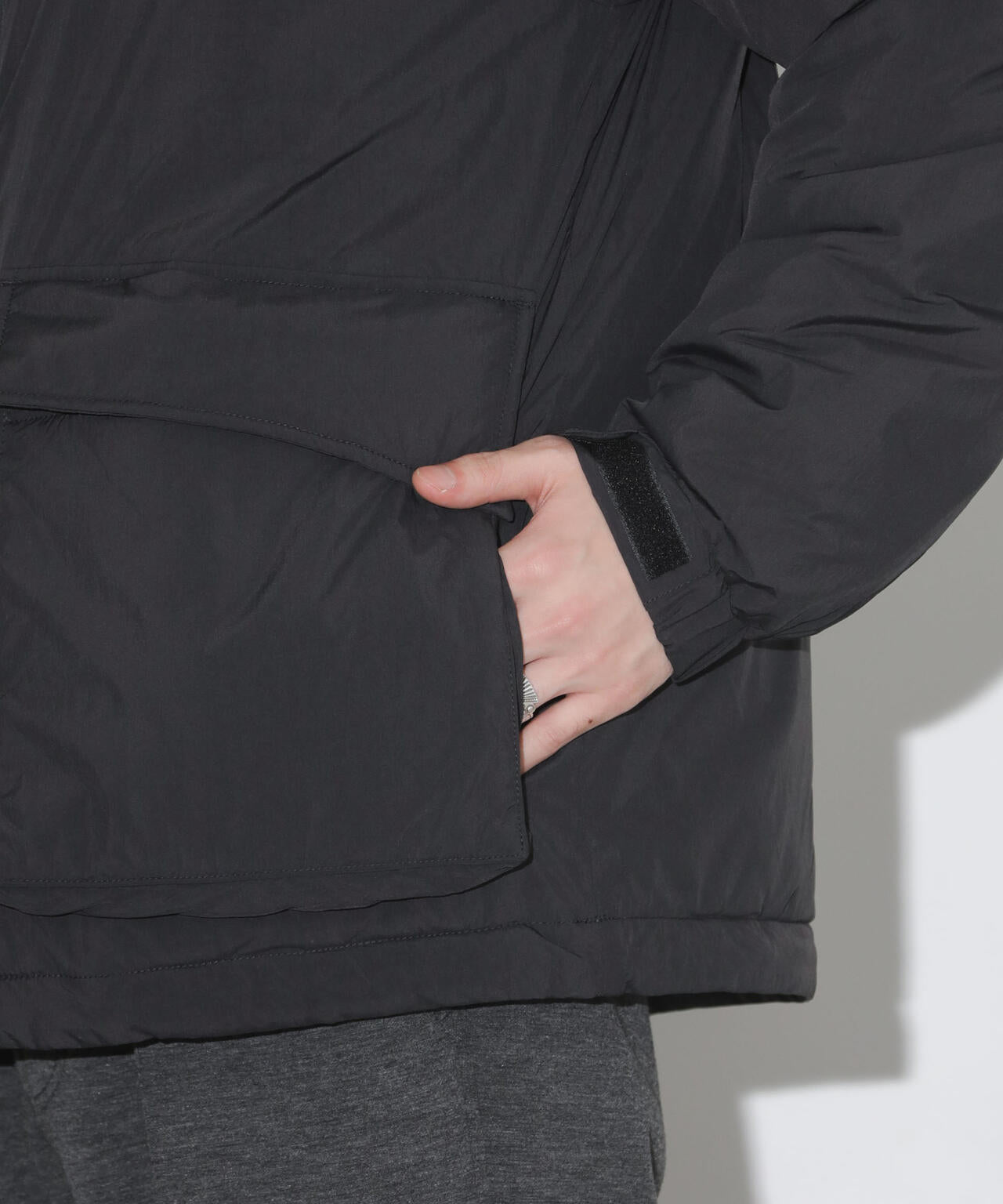 パテッドフードブルゾン 6724112204