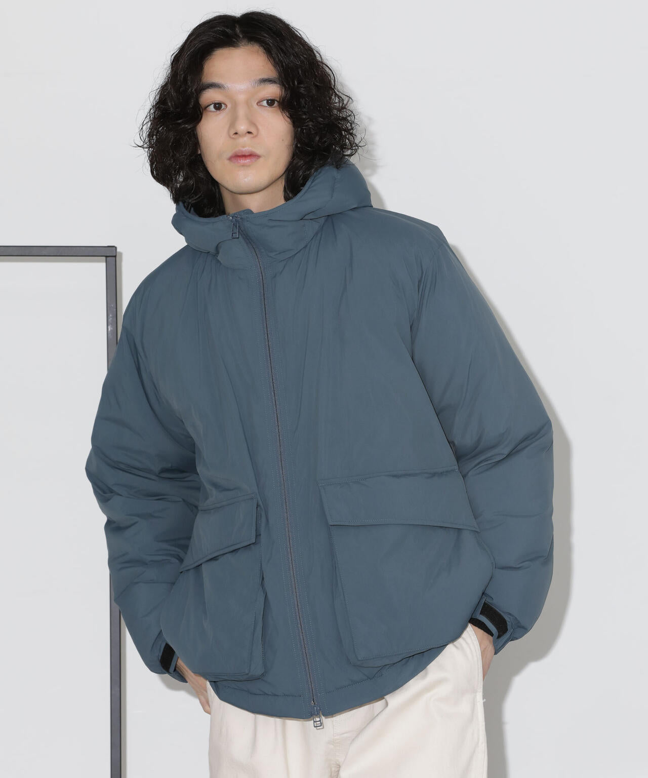 パテッドフードブルゾン 6724112204