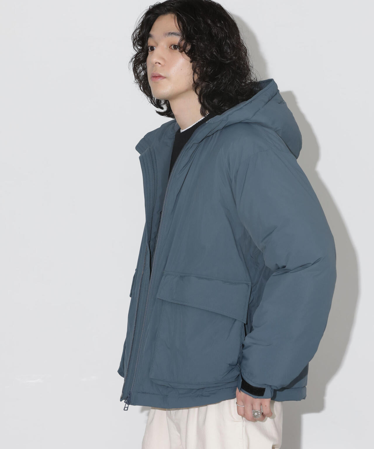 パテッドフードブルゾン 6724112204