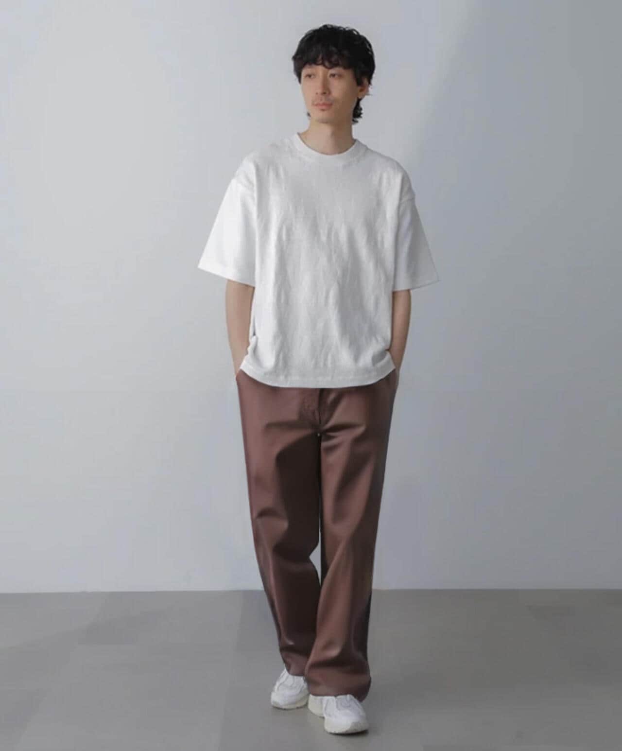 ツートーン切り替えTシャツ 半袖 6724124224