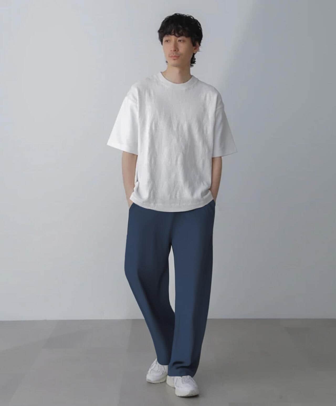 ツートーン切り替えTシャツ 半袖 6724124224