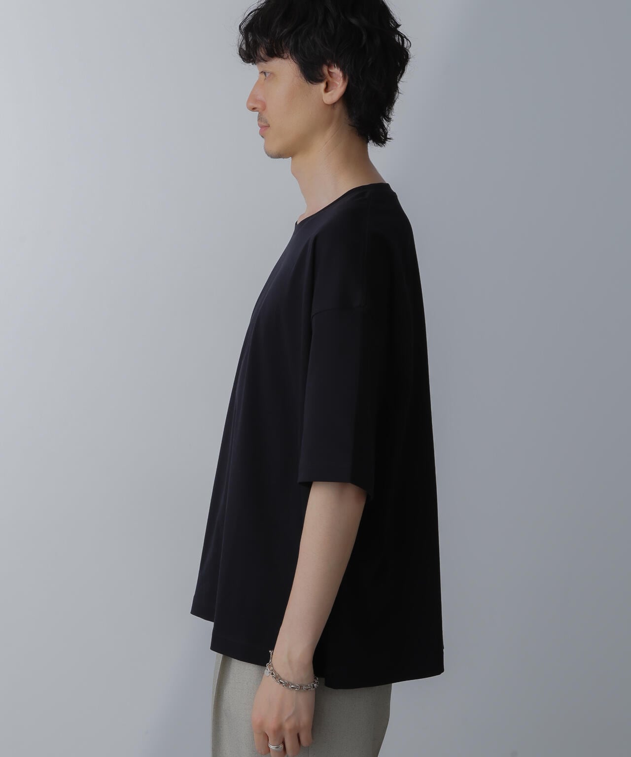 WEB限定/アンチスメル ルーズクルーネックTシャツ 半袖 6724124226