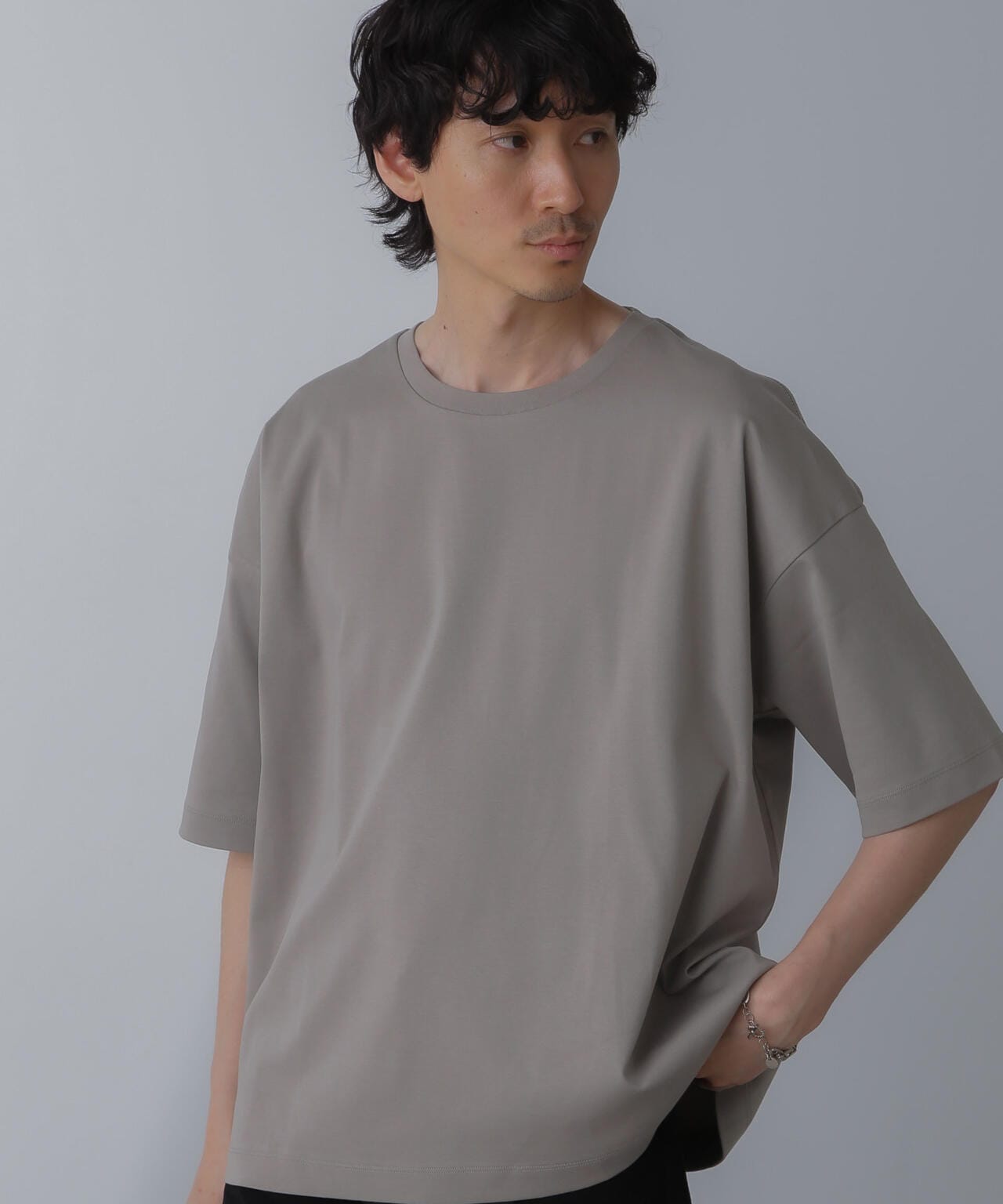 WEB限定/アンチスメル ルーズクルーネックTシャツ 半袖 6724124226