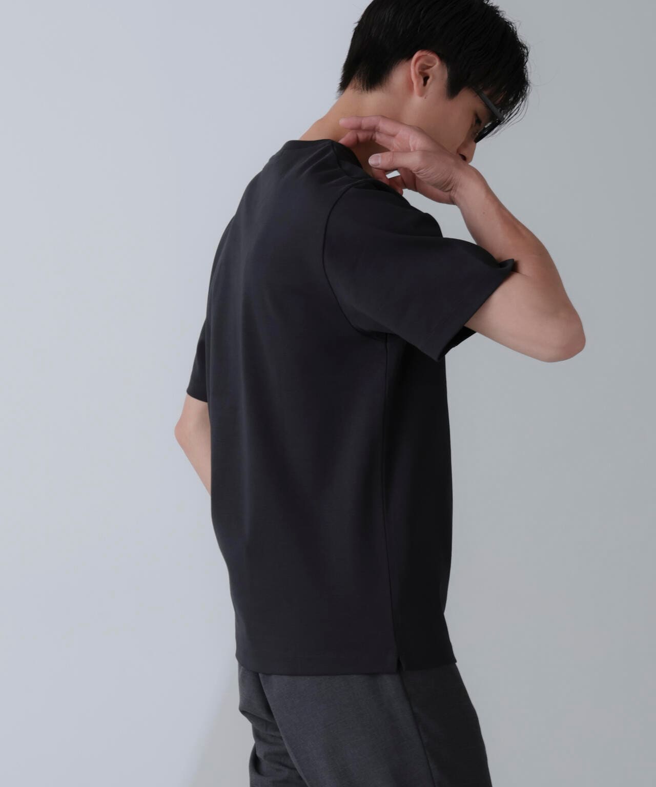 ダブルスムースクルーネックＴシャツ 半袖 6724124231