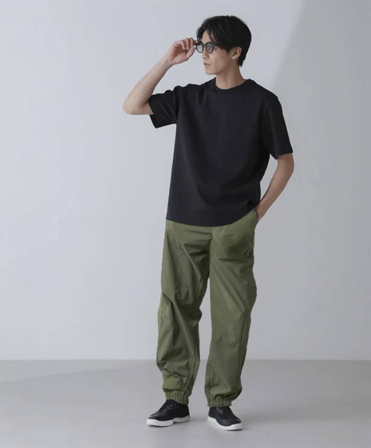 ダブルスムースクルーネックＴシャツ 半袖 6724124231