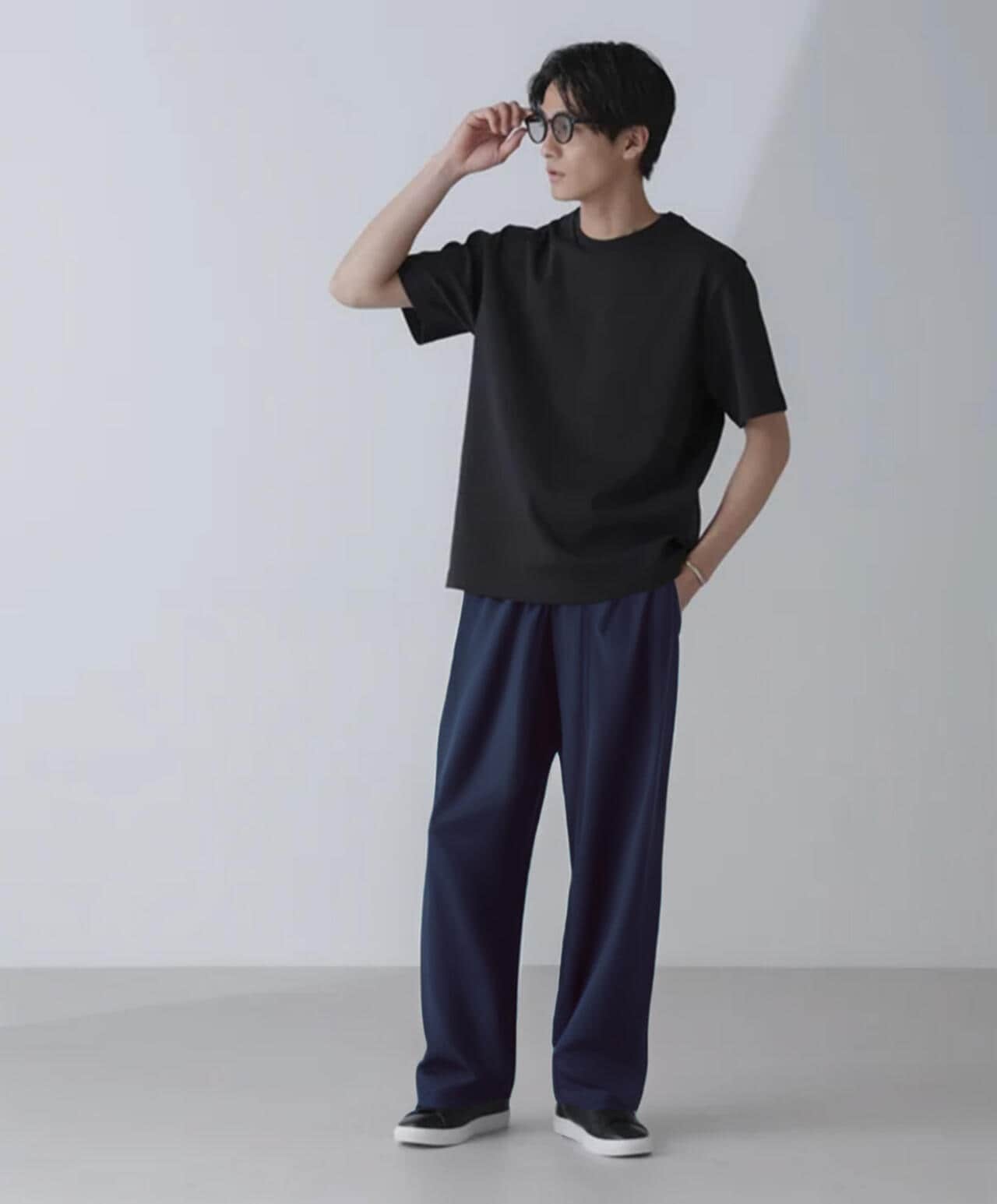 ダブルスムースクルーネックＴシャツ 半袖 6724124231