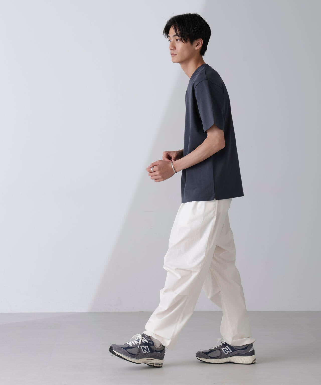 ダブルスムースクルーネックＴシャツ 半袖 6724124231
