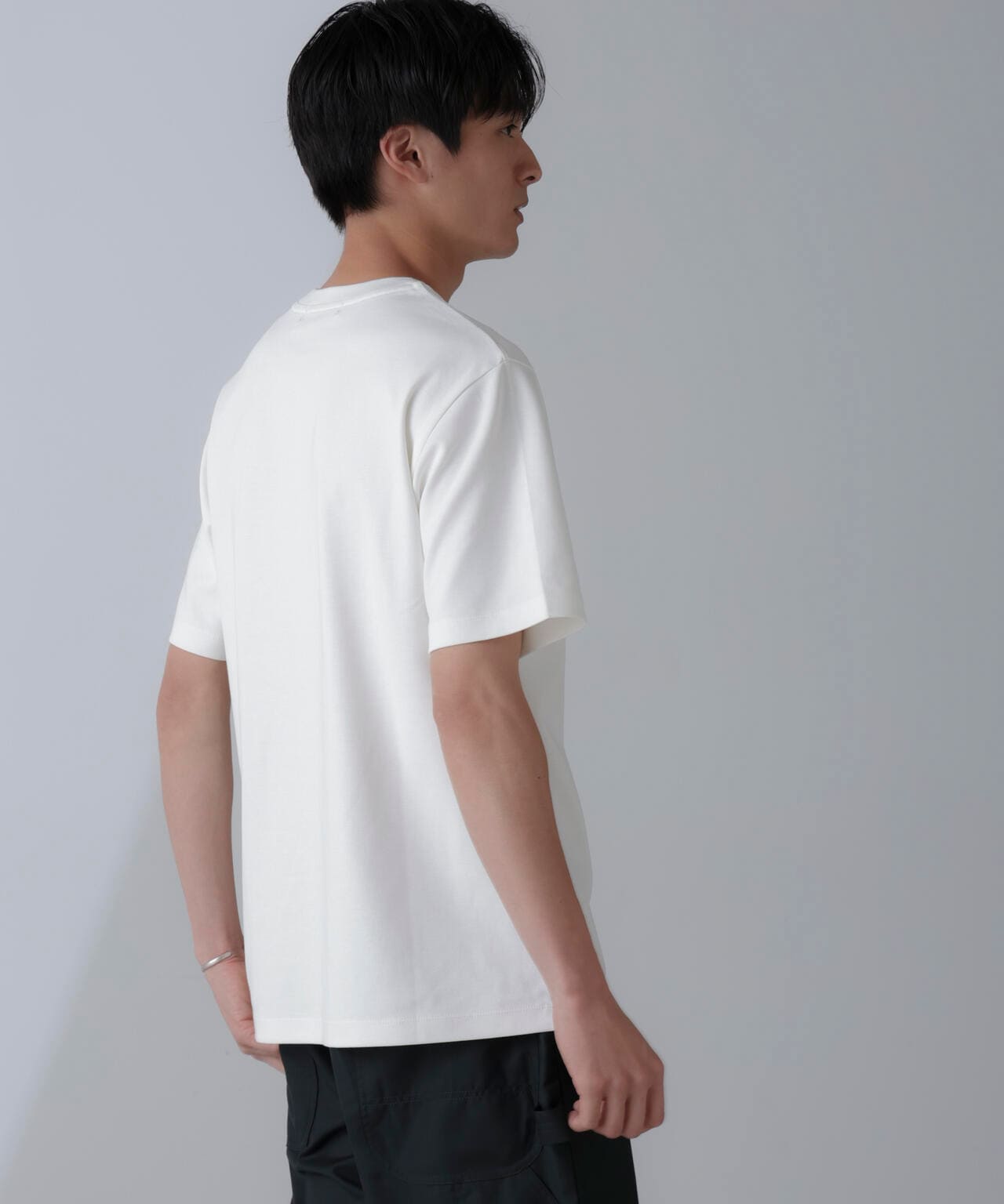 ダブルスムースクルーネックＴシャツ 半袖 6724124231