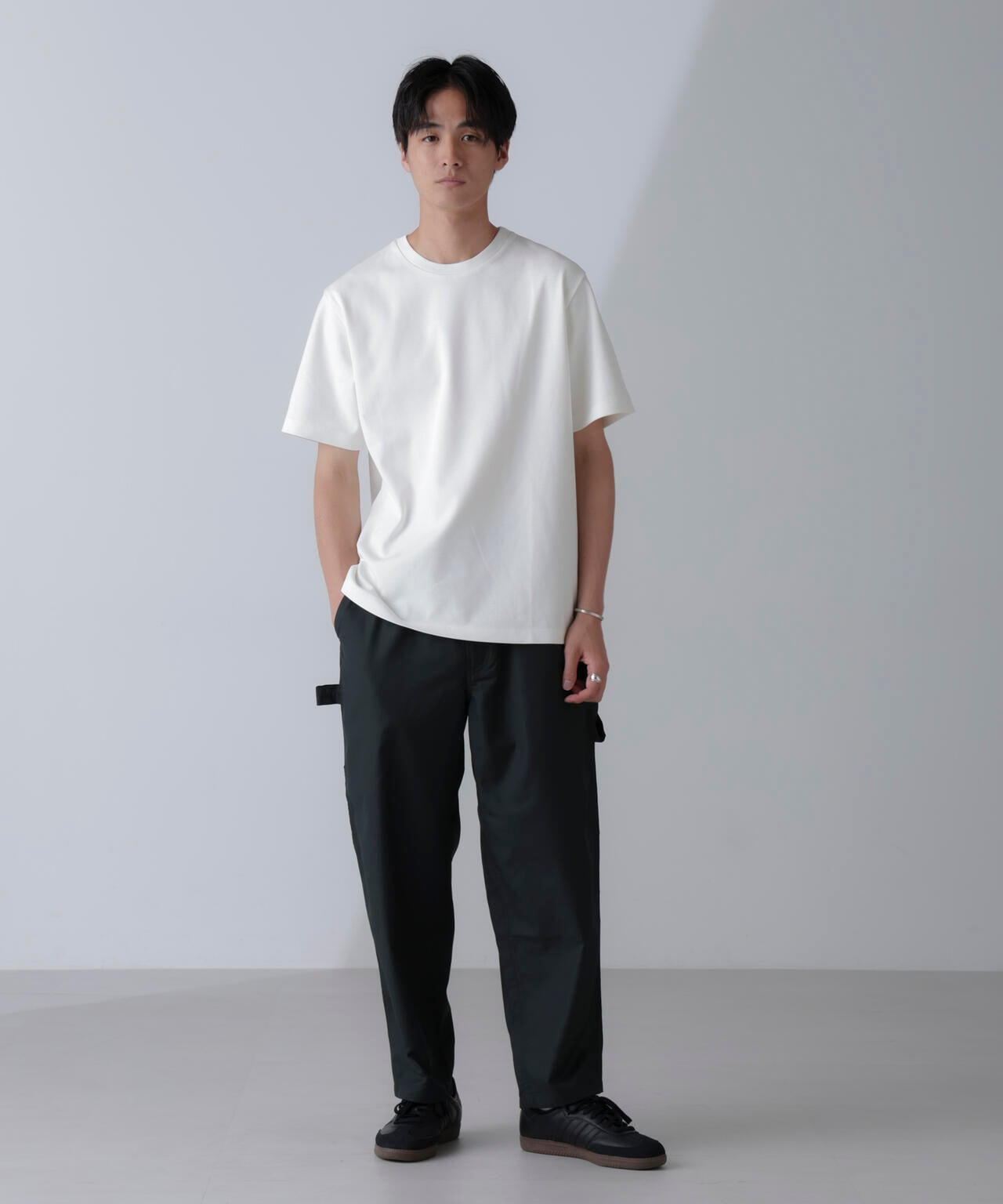 ダブルスムースクルーネックＴシャツ 半袖 6724124231