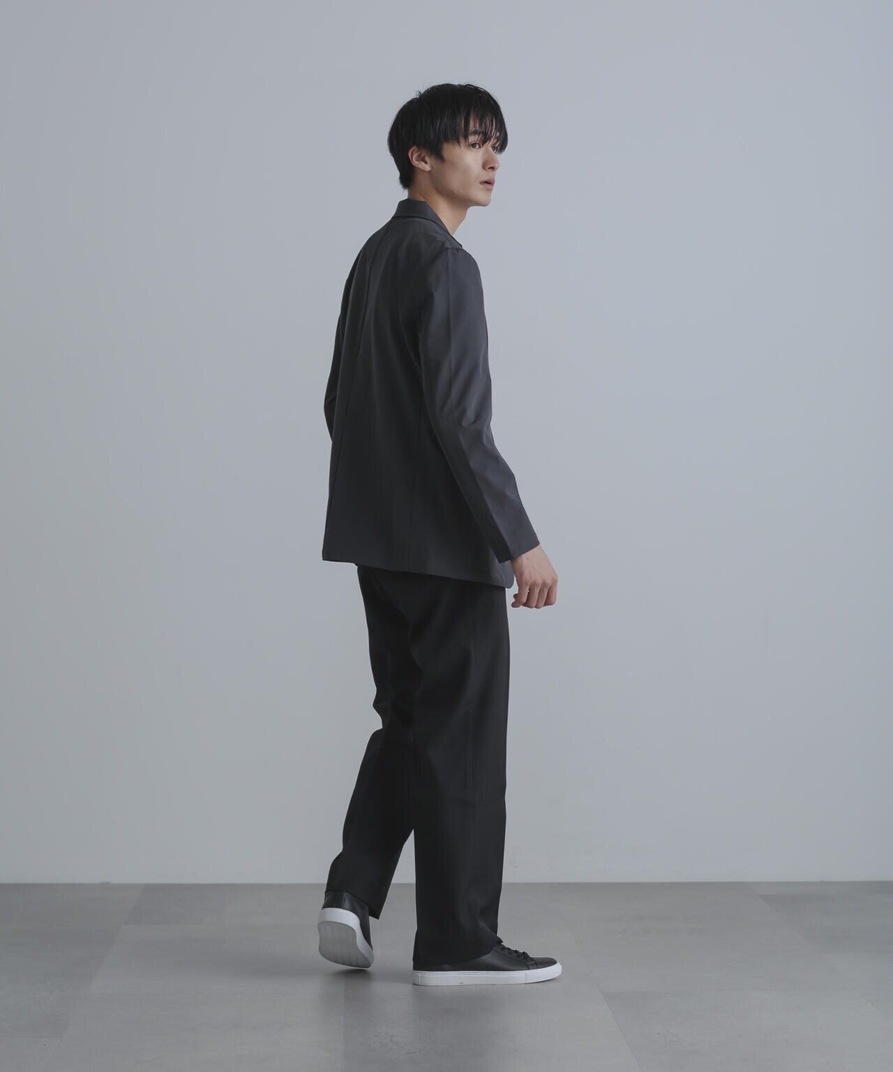 ストレッチツイルストレートスラックス(セットアップ可) 6724127211