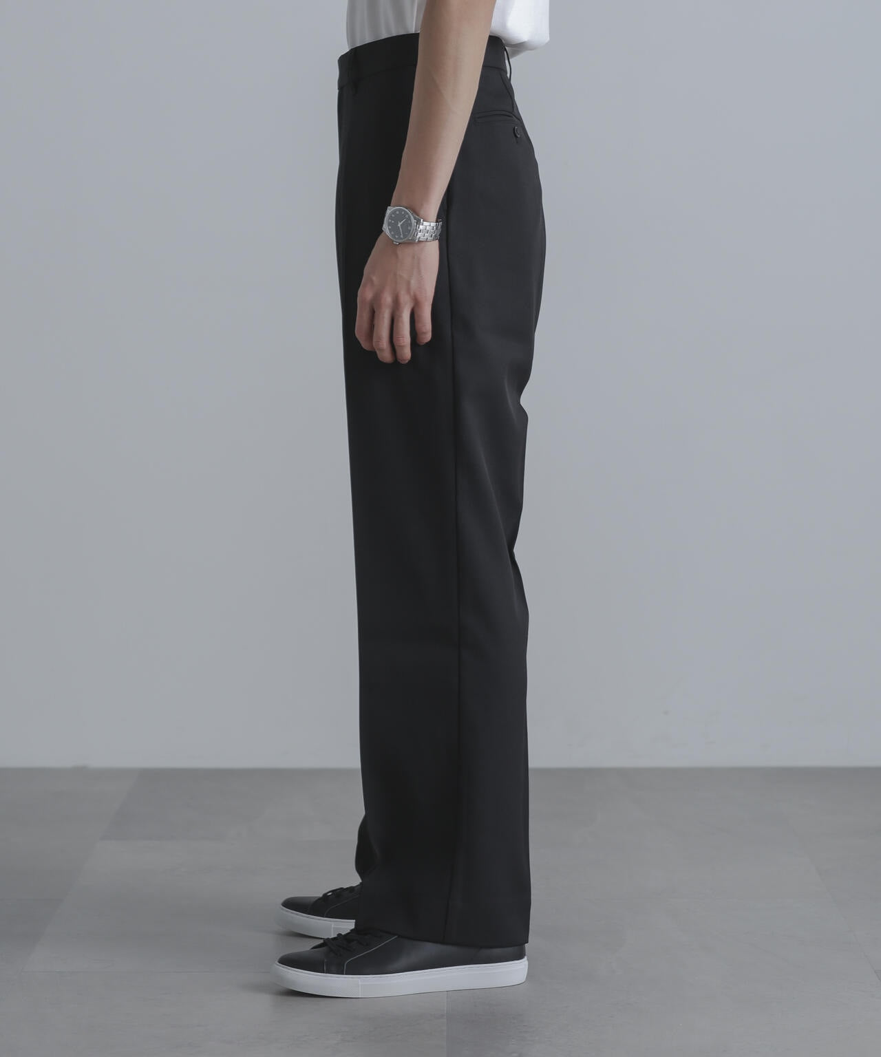 ストレッチツイルストレートスラックス(セットアップ可) 6724127211