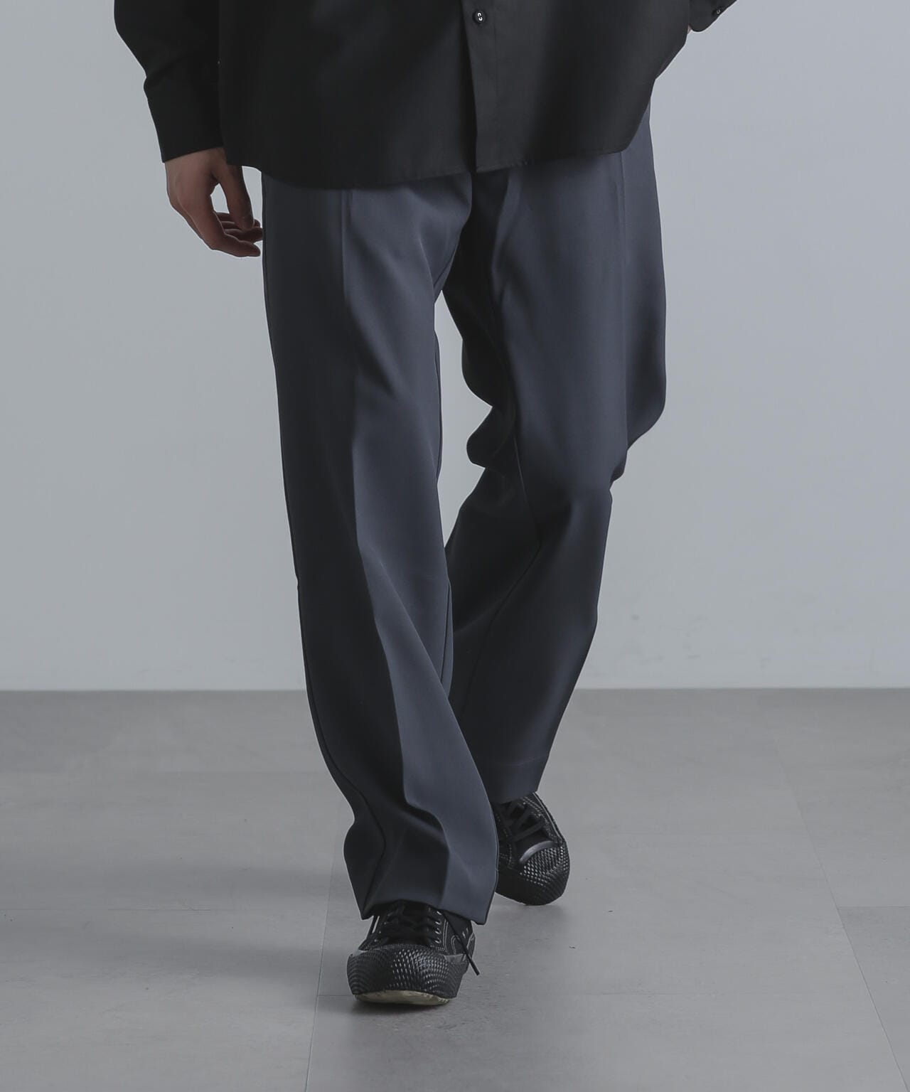ストレッチツイルストレートスラックス(セットアップ可) 6724127211