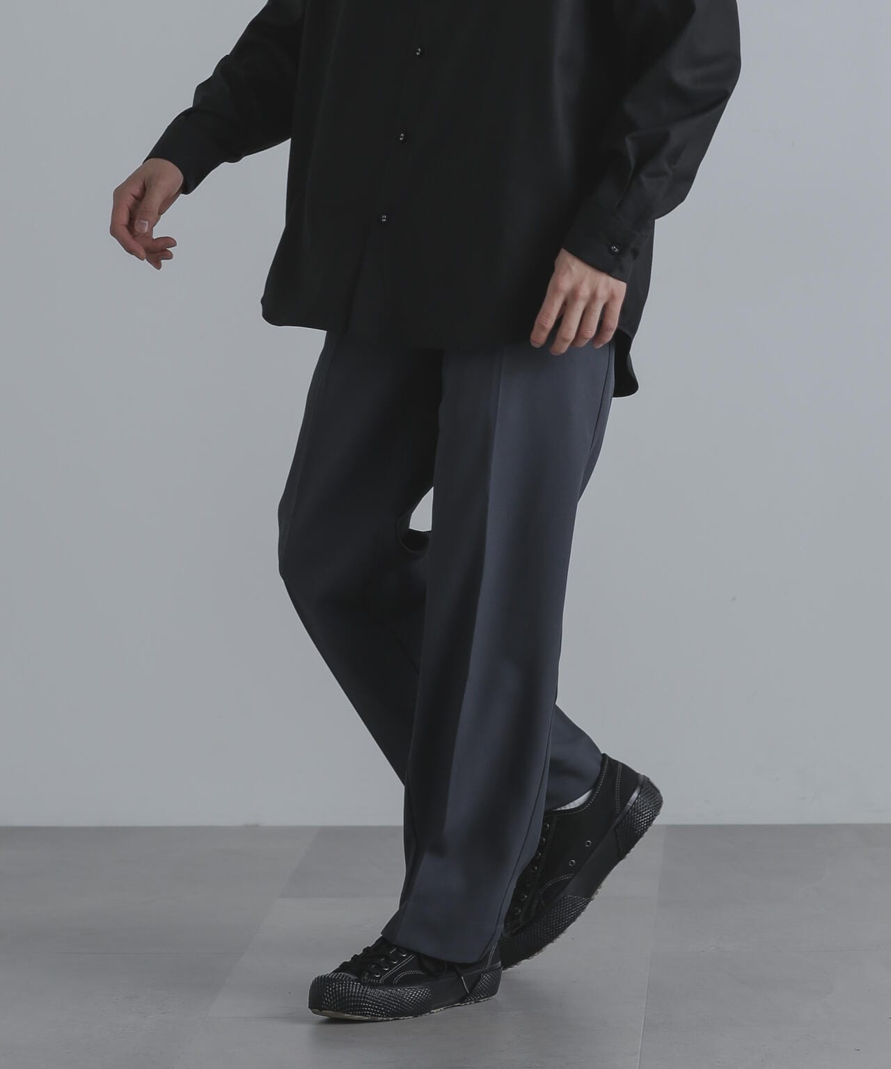 ストレッチツイルストレートスラックス(セットアップ可) 6724127211
