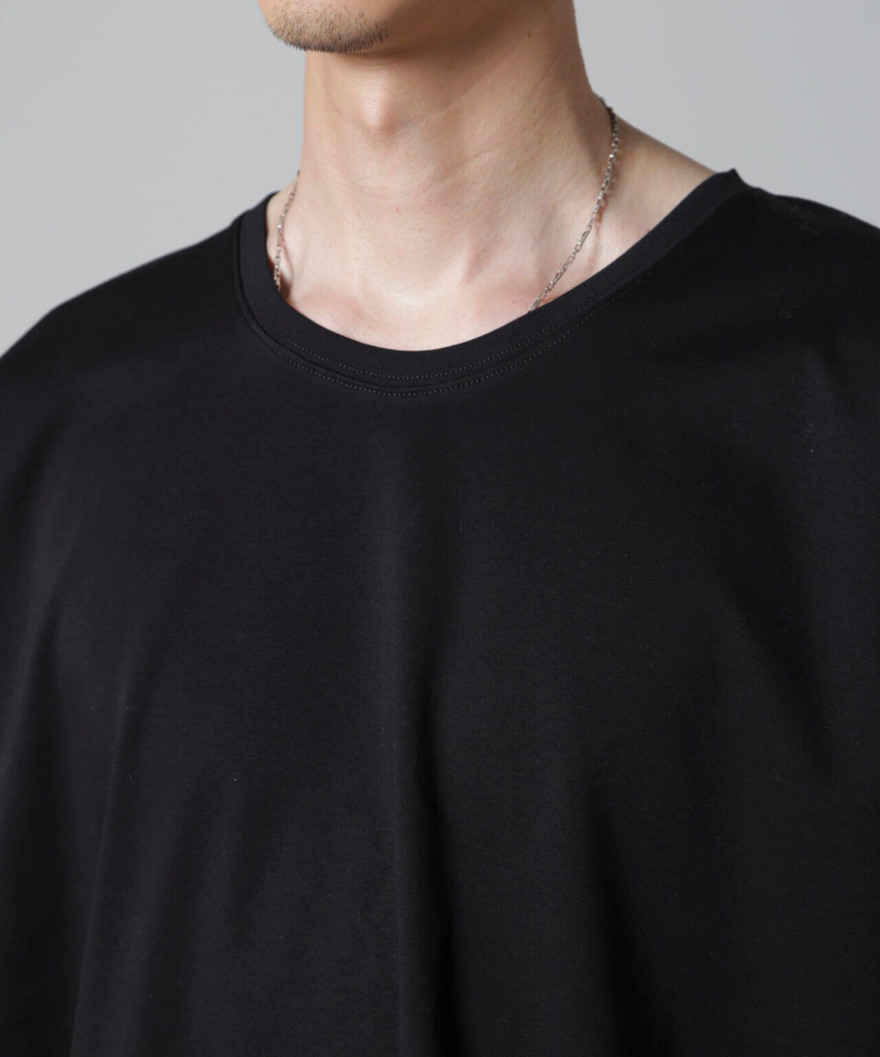 WEB限定/アンチスメル ルーズ クルーネックTシャツ 長袖 6724223213